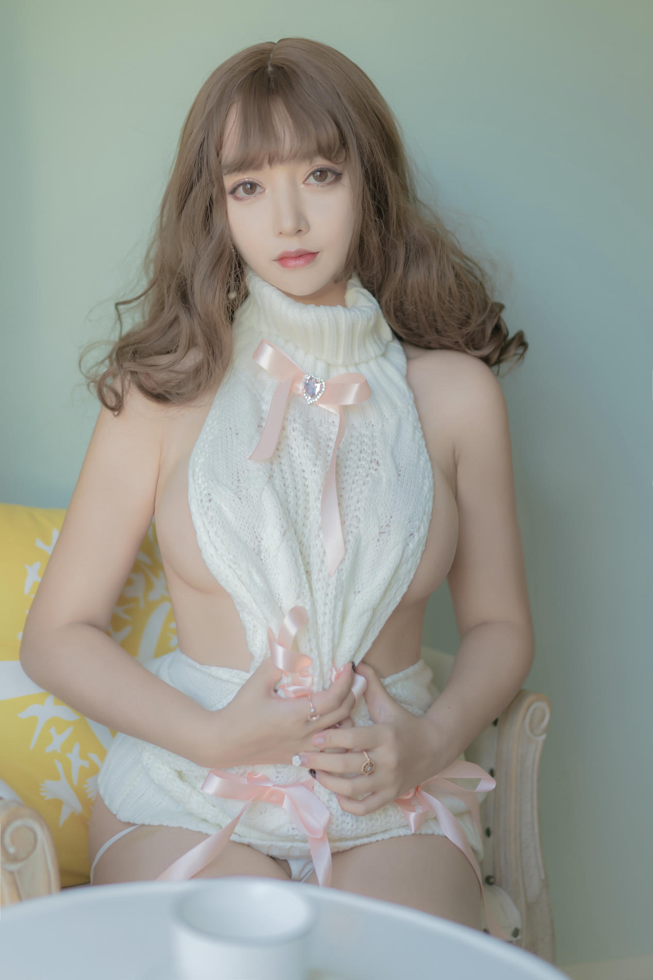 过期米线线喵 NO.068 毛衣 [42P-51MB]_第2集