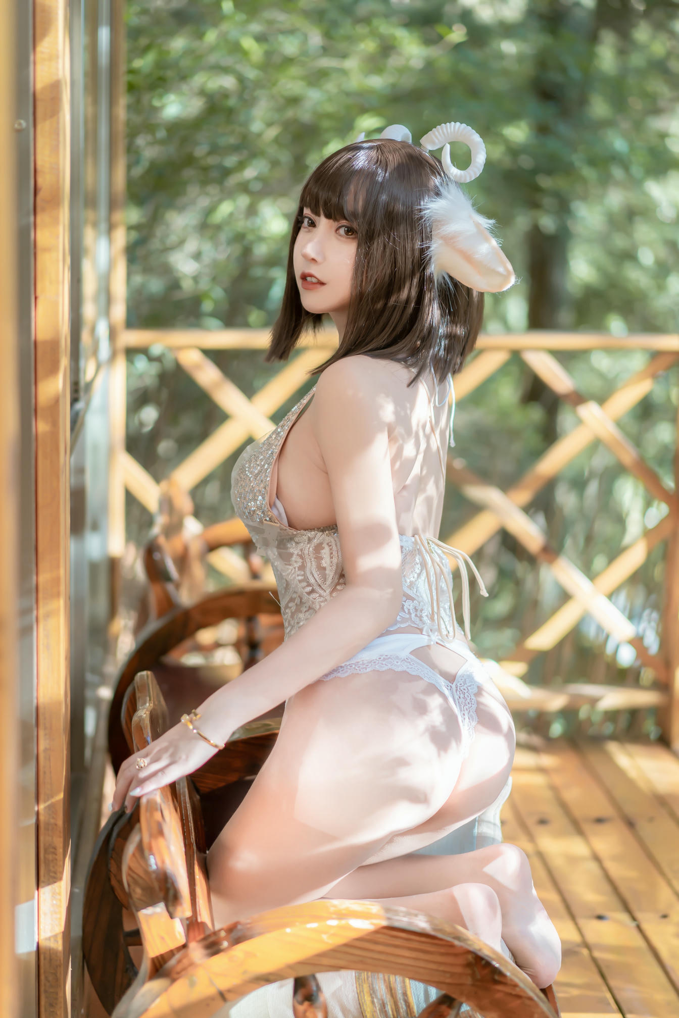 过期米线线喵 NO.069 小羊 [66P-101MB]_第2集