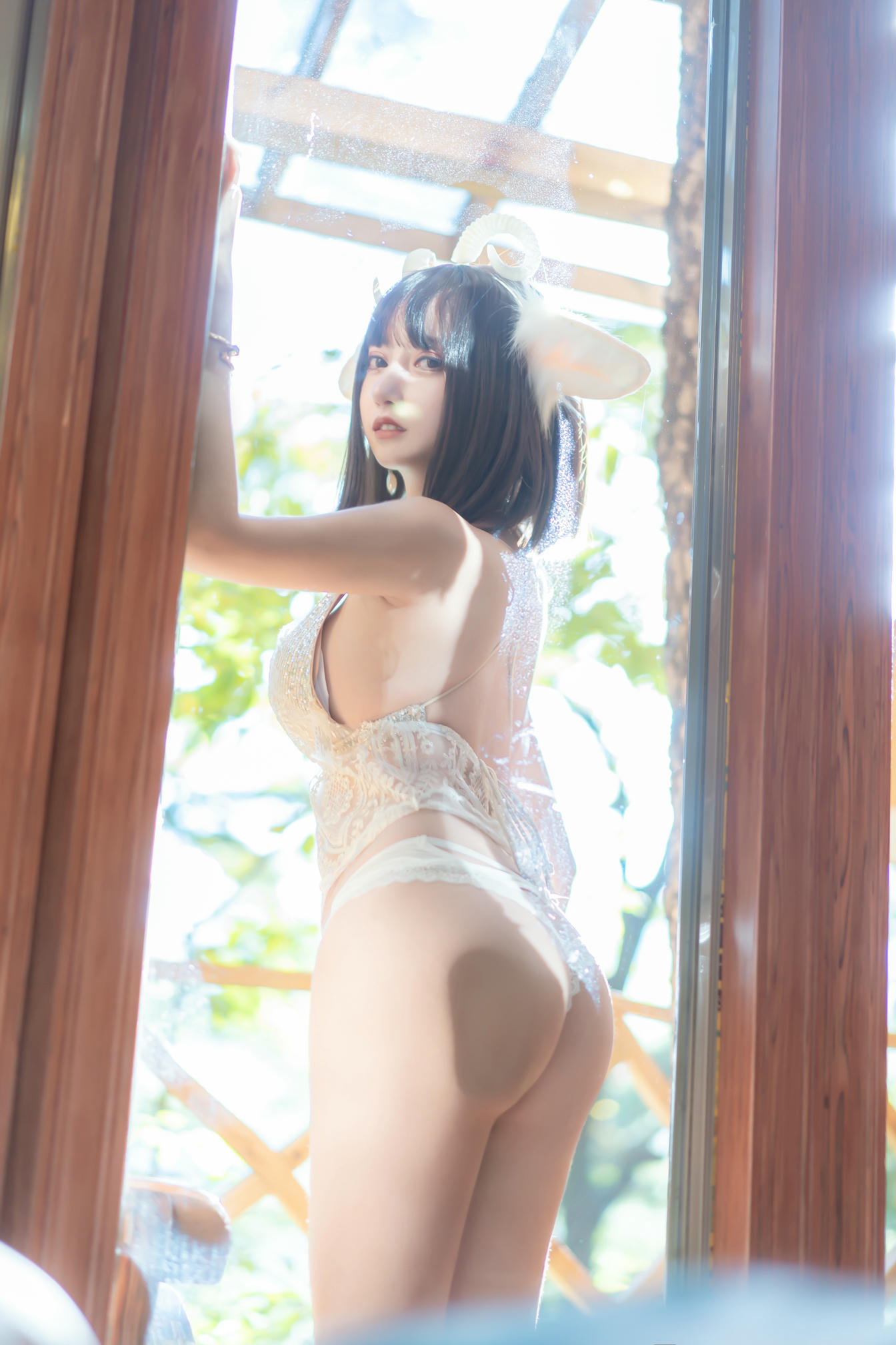 过期米线线喵 NO.069 小羊 [66P-101MB]_第3集