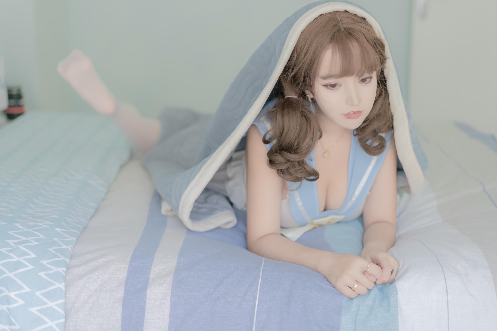 过期米线线喵 NO.071 喝汽水 [55P-63MB]_第1集