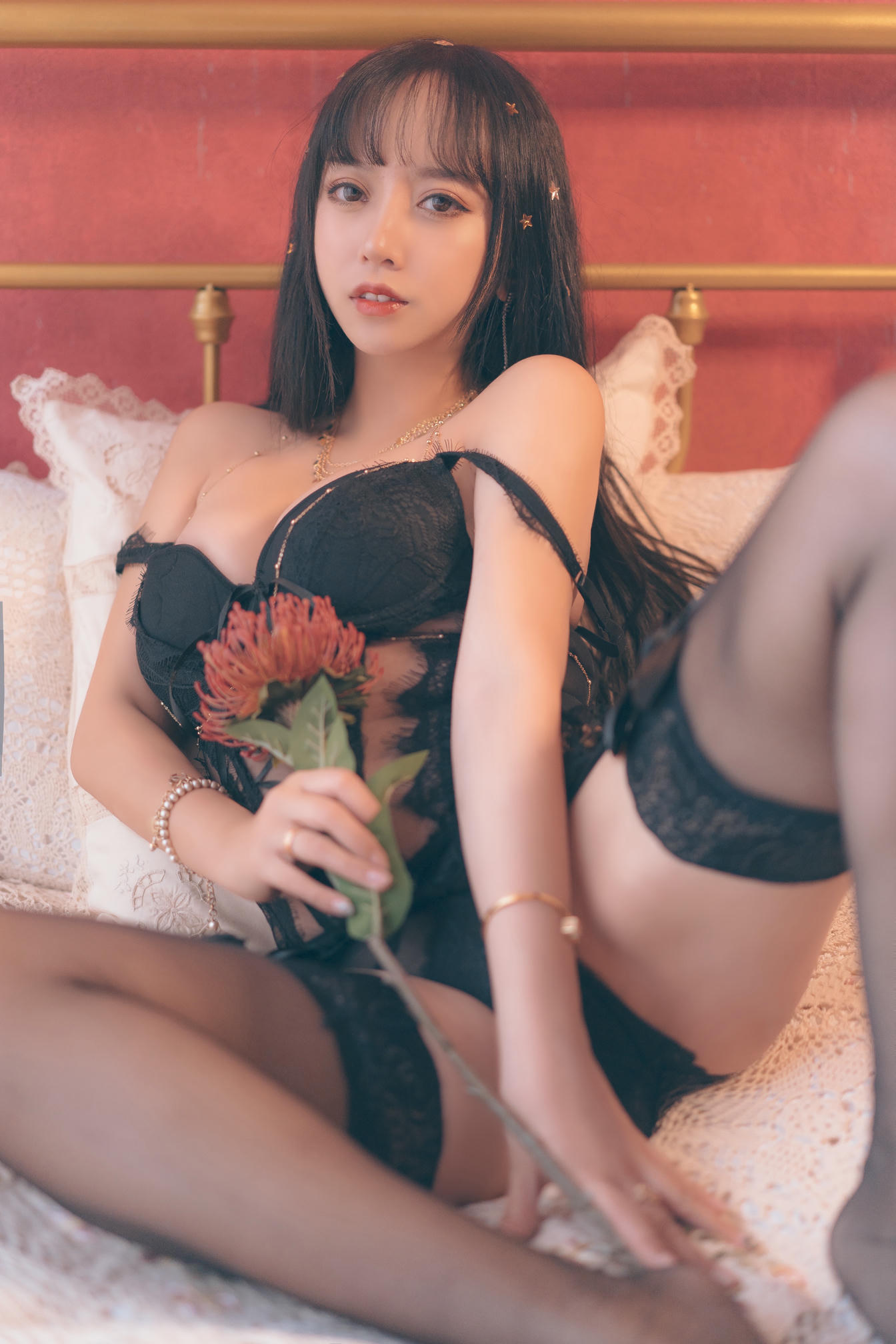 过期米线线喵 NO.072 6点半的月亮 [64P-227MB]_第1集