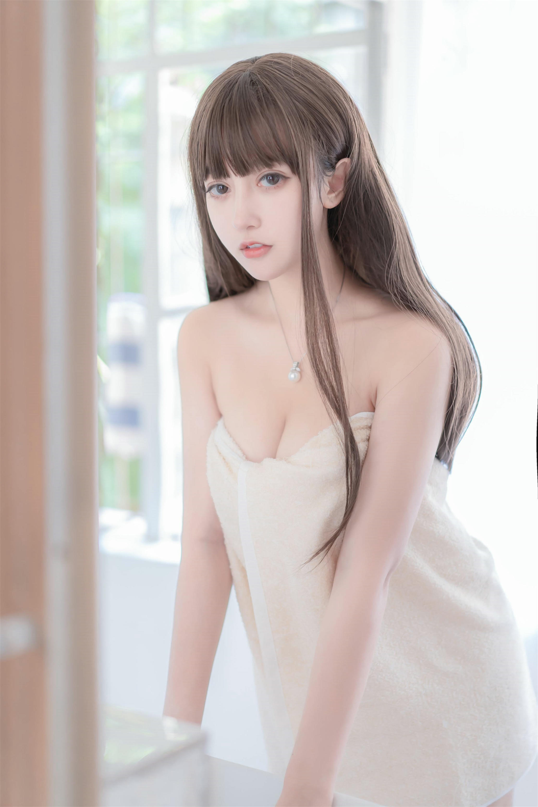 过期米线线喵 NO.081 浴巾 [30P-52MB]_第1集