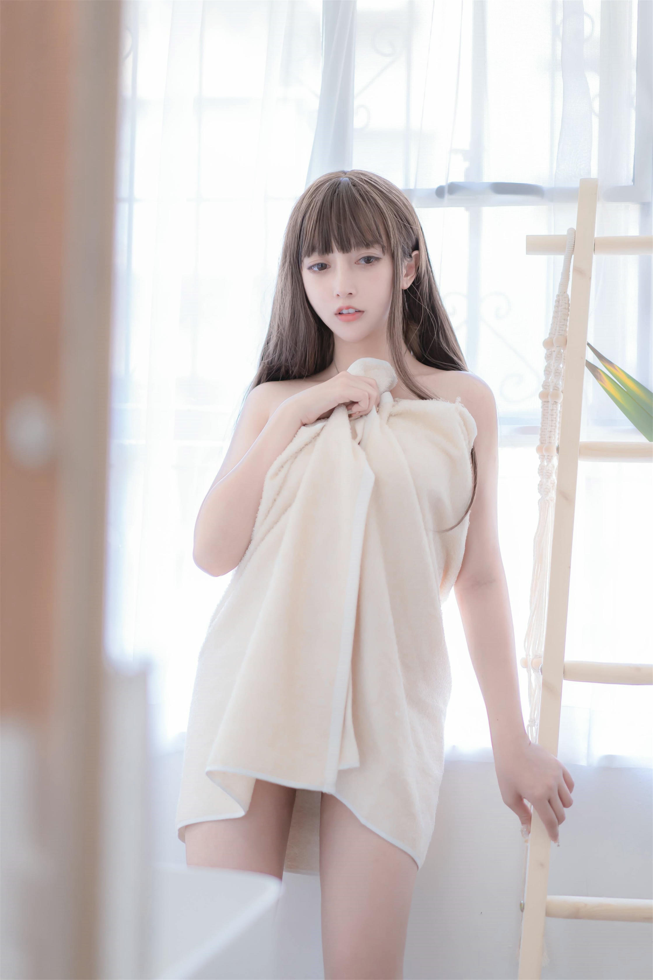 过期米线线喵 NO.081 浴巾 [30P-52MB]_第1集