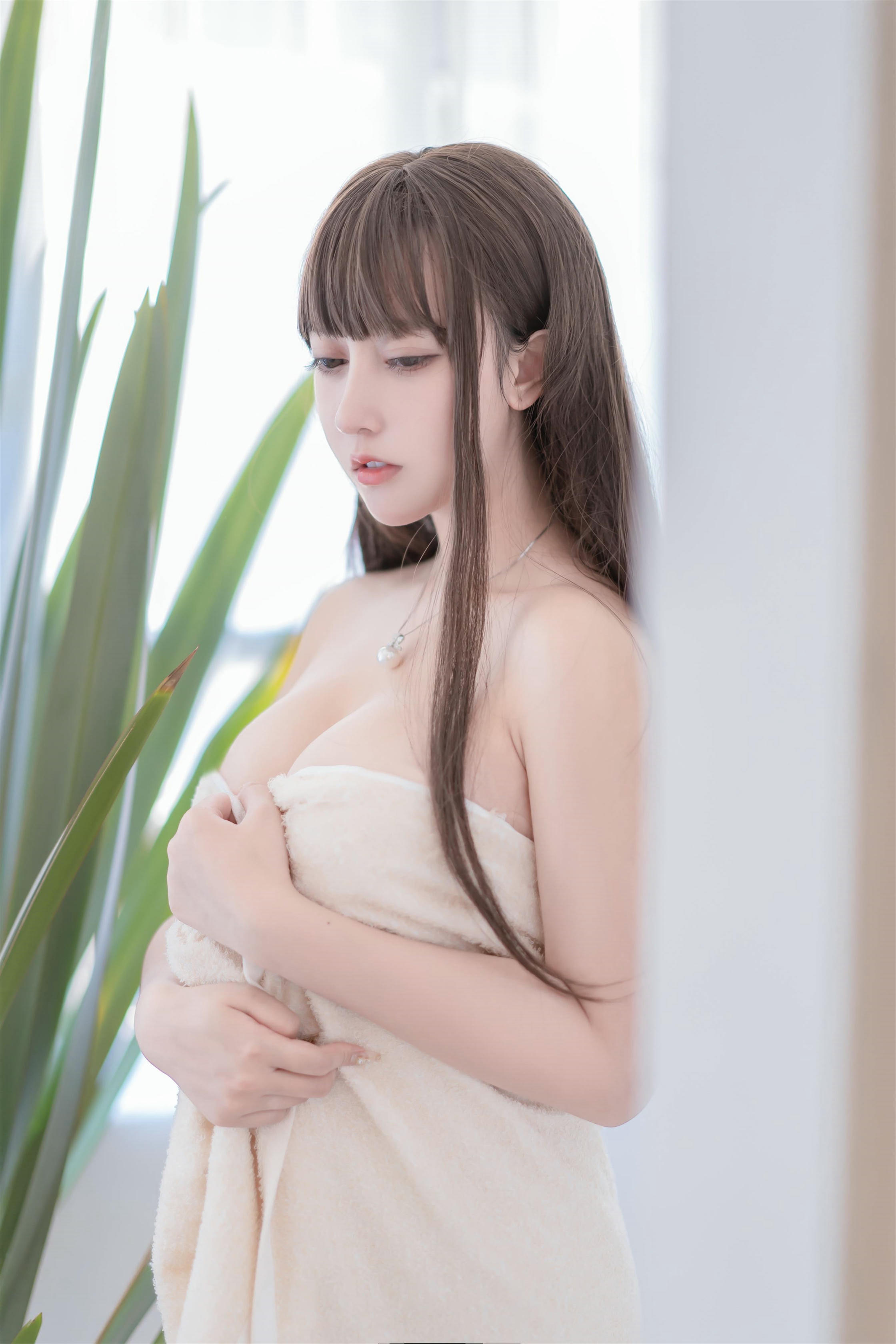 过期米线线喵 NO.081 浴巾 [30P-52MB]_第1集