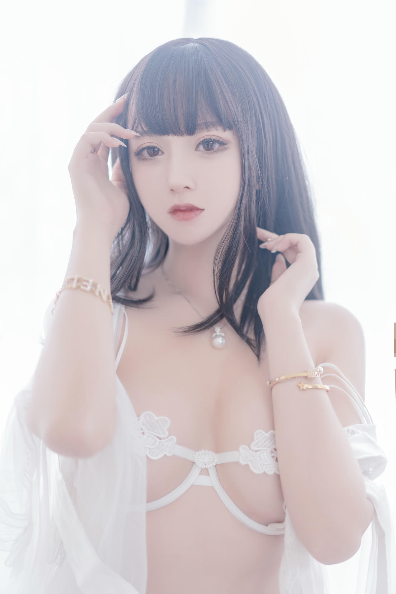 过期米线线喵 NO.091 镂空内衣 [65P-83MB]_第4集