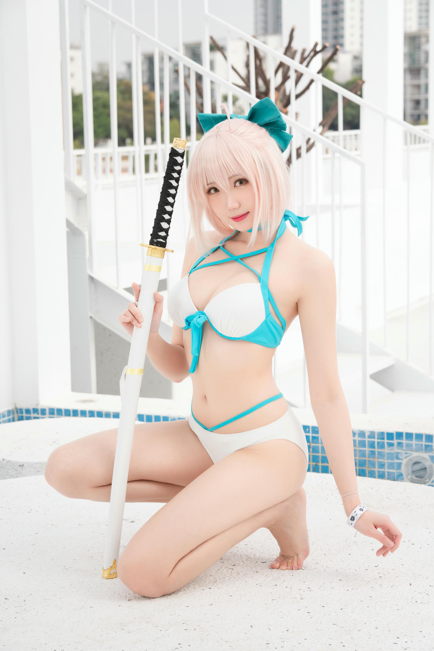 瓜希酱 NO.015 总司水着满破_第2集