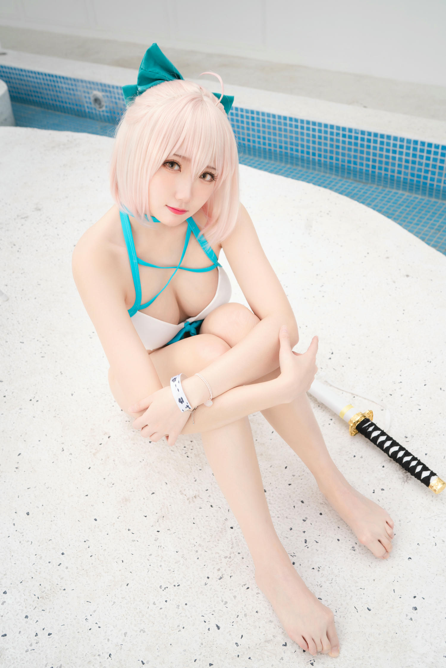 瓜希酱 NO.015 总司水着满破_第1集