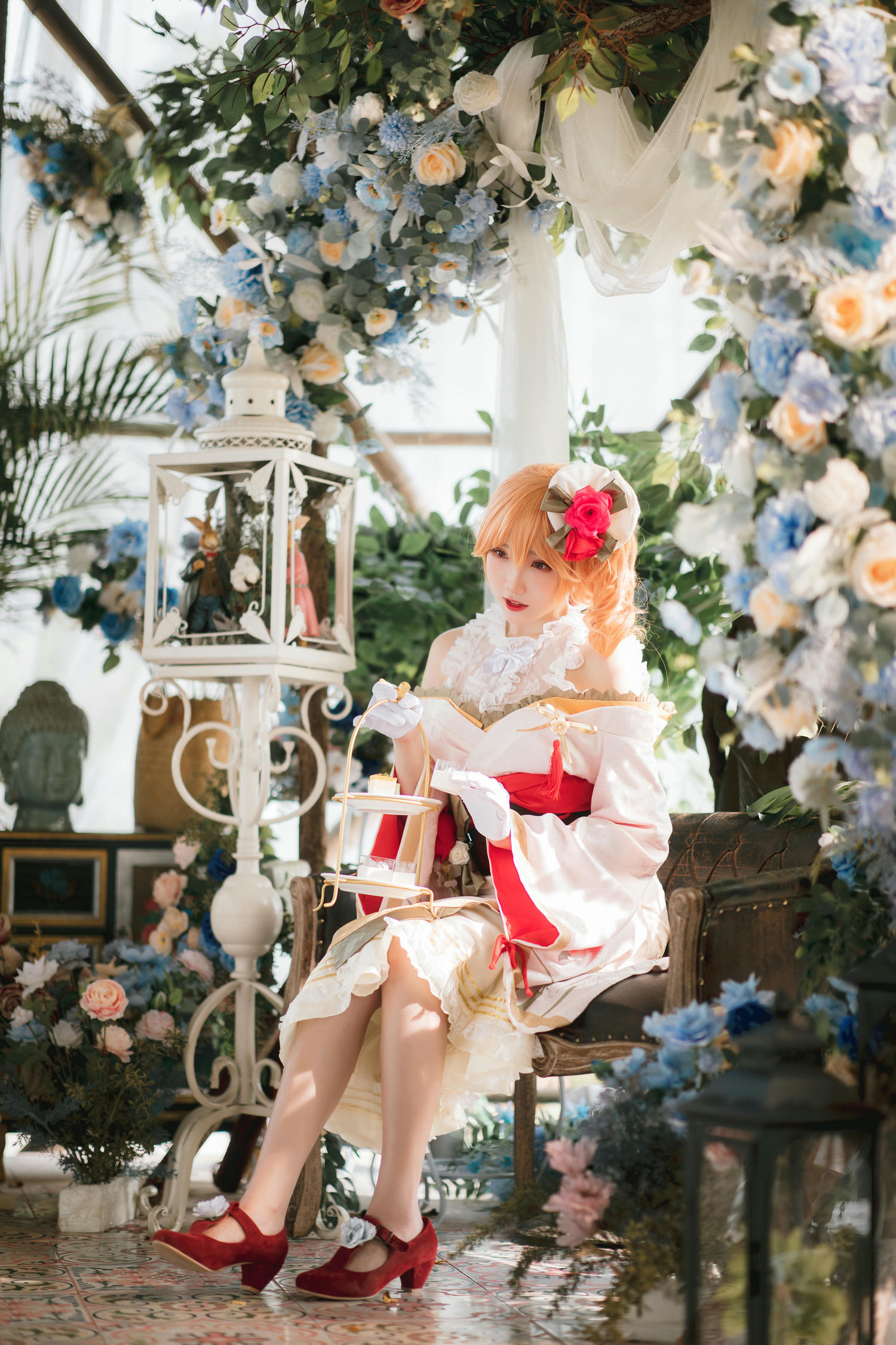 瓜希酱 NO.029 碧蓝航线 黎塞留和服 [22P-134MB]_第1集