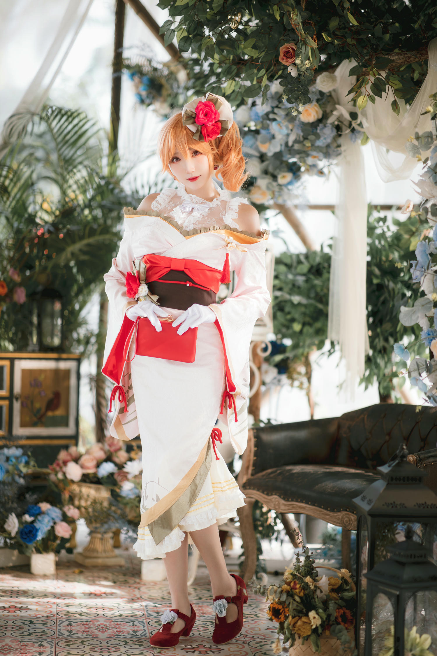 瓜希酱 NO.029 碧蓝航线 黎塞留和服 [22P-134MB]_第1集