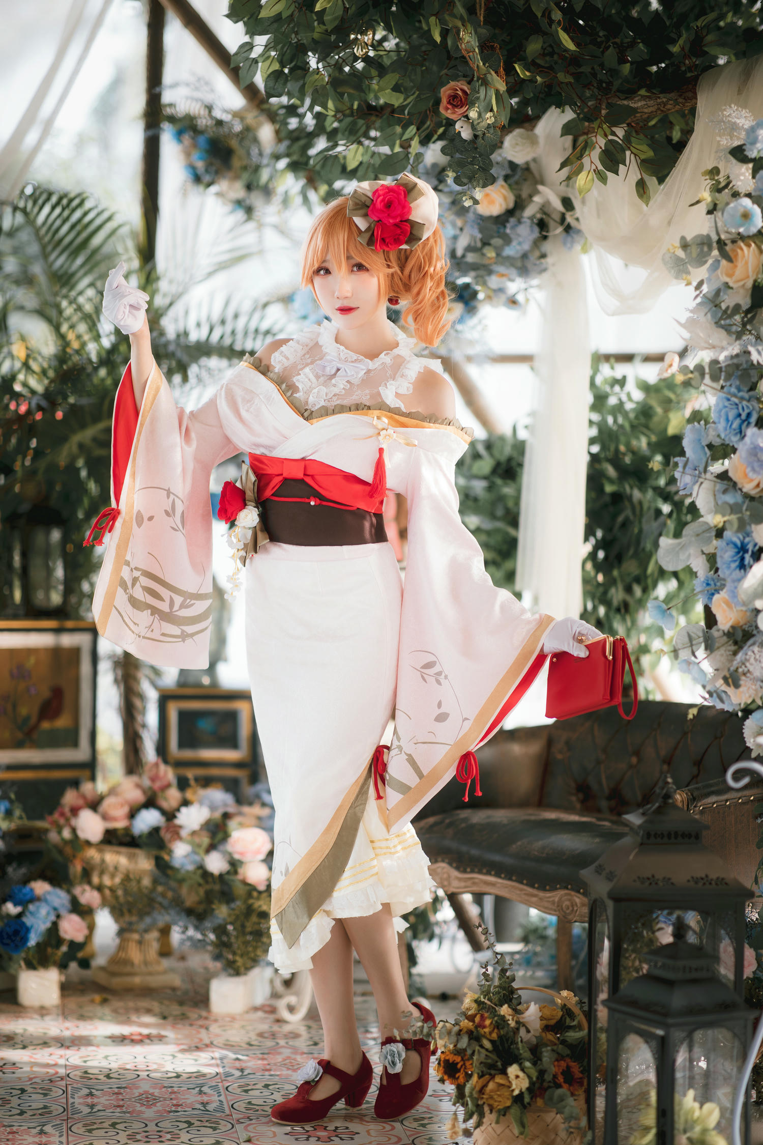 瓜希酱 NO.029 碧蓝航线 黎塞留和服 [22P-134MB]_第1集