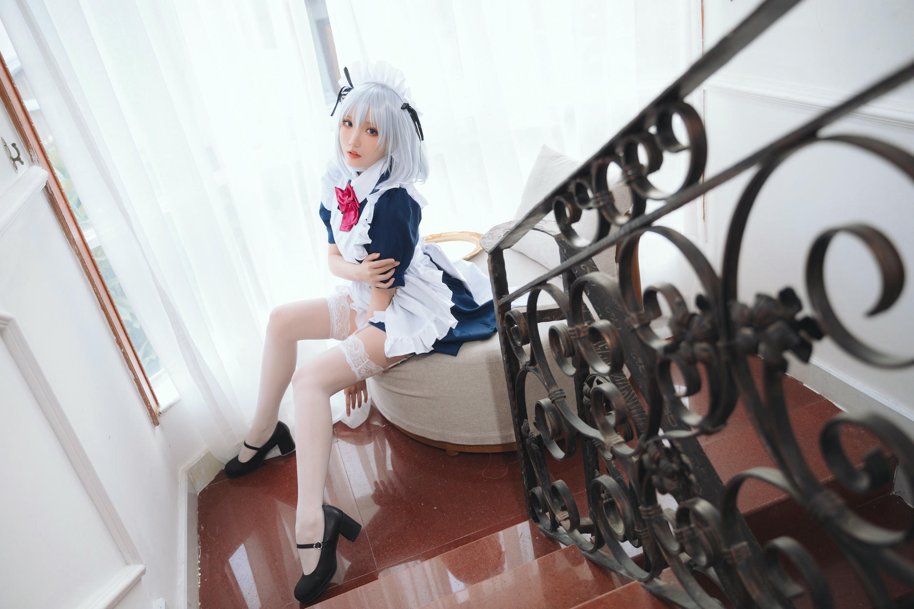 瓜希酱 NO.043 折纸女仆 [22P-84MB]_第1集