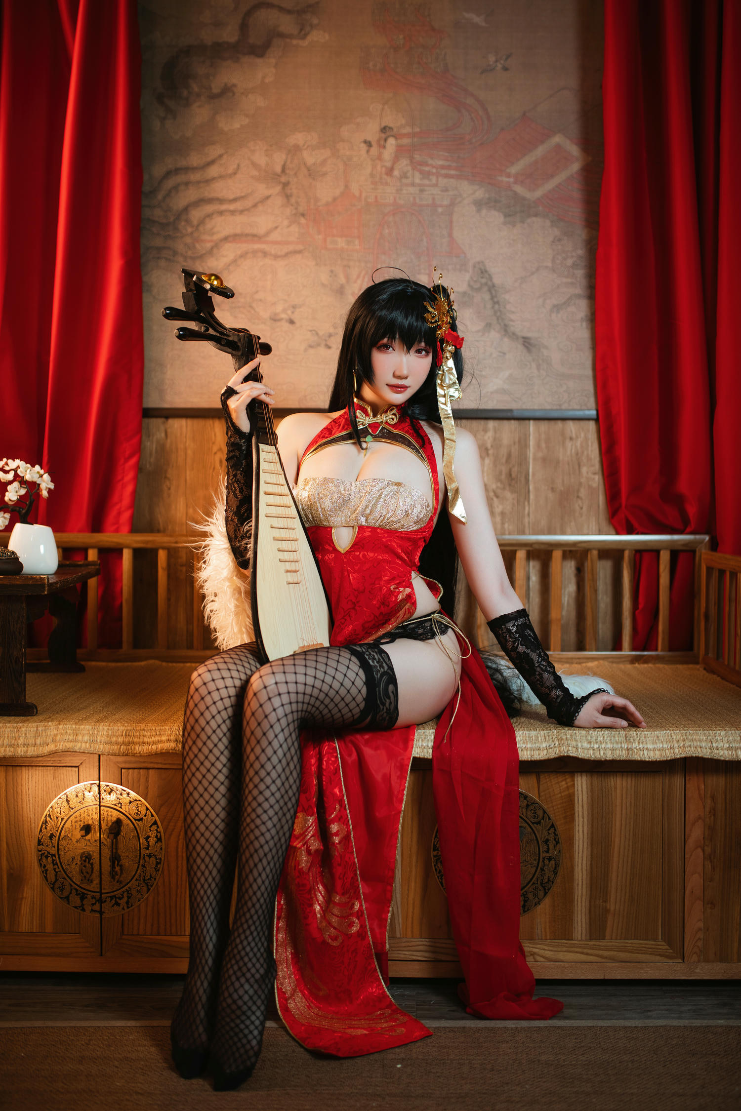 瓜希酱 NO.044 大凤旗袍 [22P-138MB]_第1集