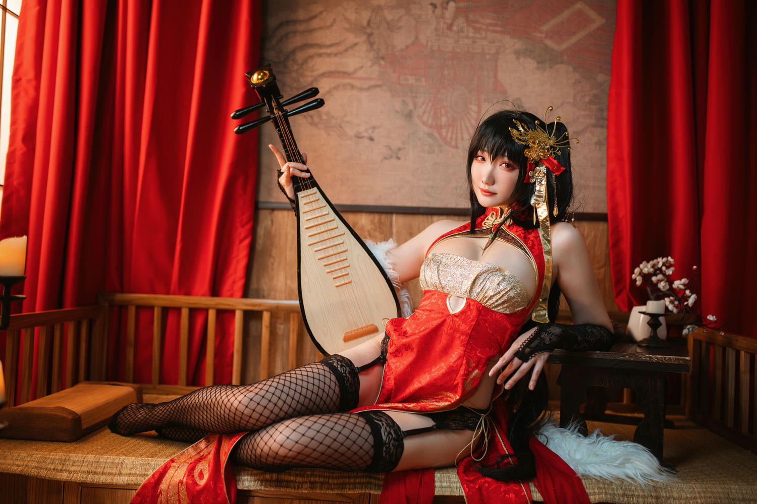 瓜希酱 NO.044 大凤旗袍 [22P-138MB]_第1集