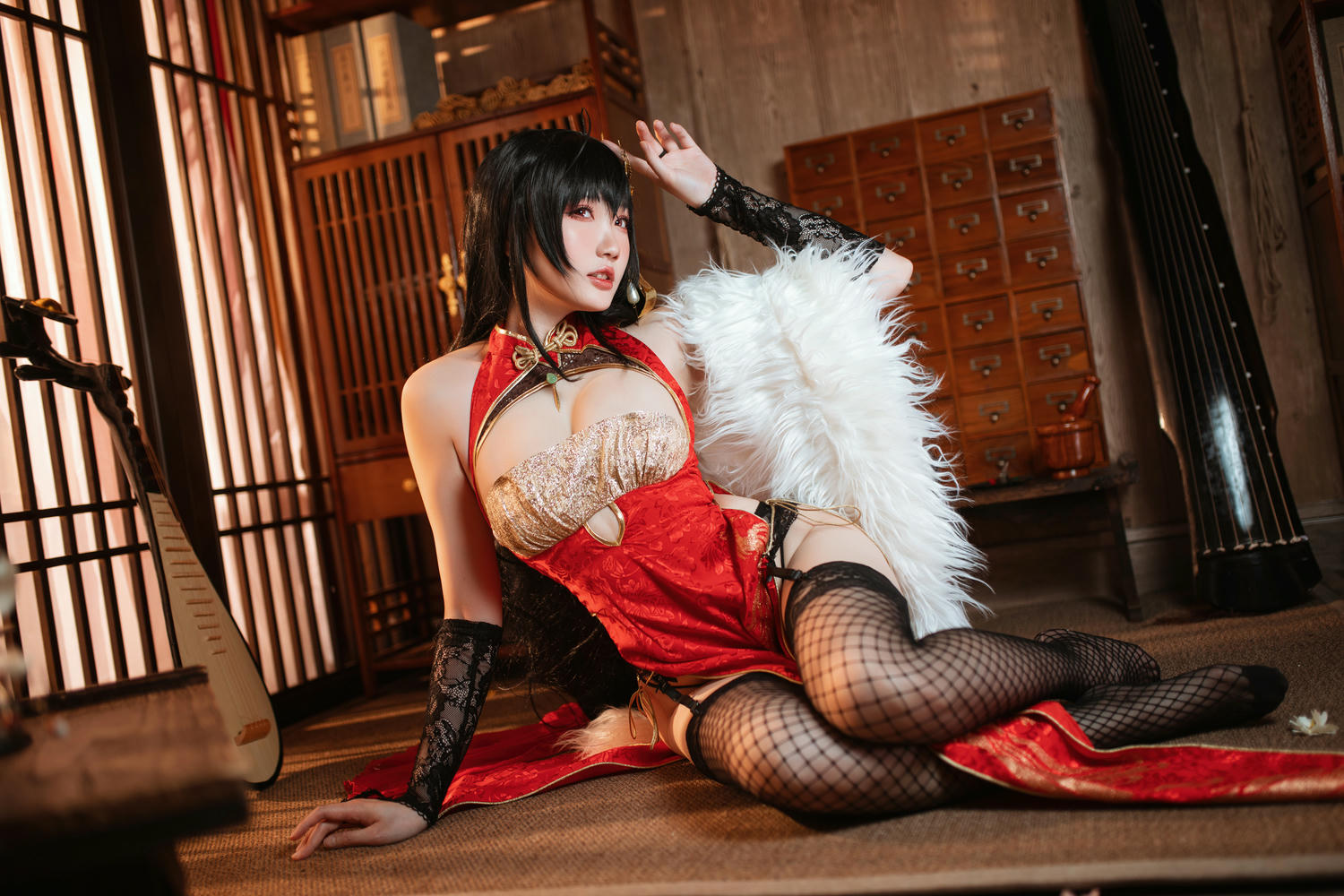 瓜希酱 NO.044 大凤旗袍 [22P-138MB]_第1集