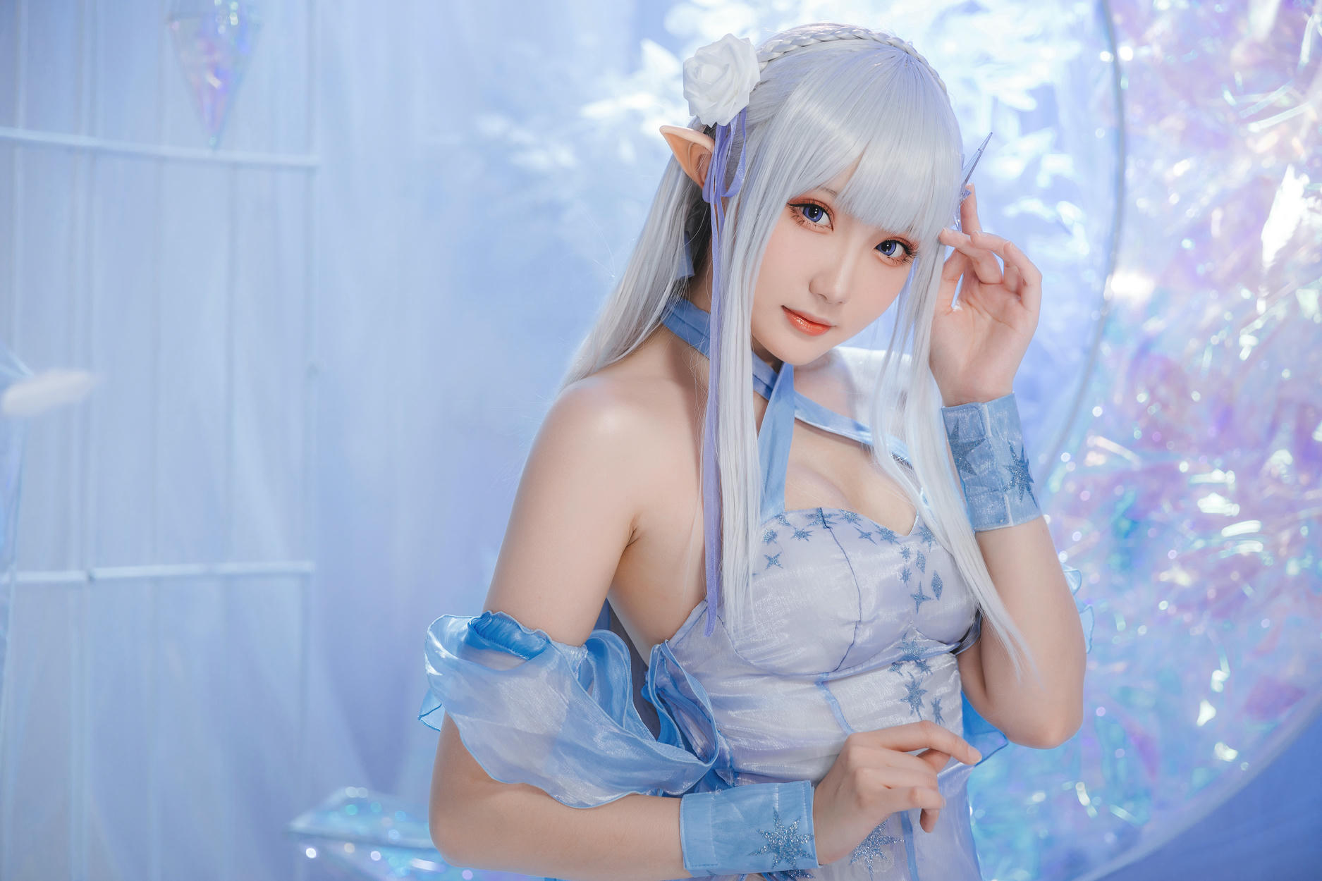 瓜希酱 NO.048 爱蜜莉雅 水晶礼服 [28P-144MB]_第1集