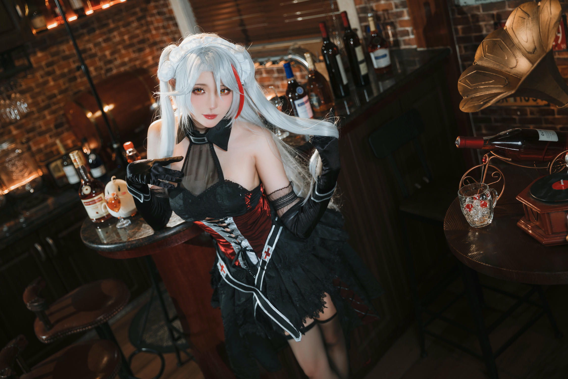 瓜希酱 NO.052 碧蓝航线 欧根亲王沉醉于夜 [20P-150MB]_第1集