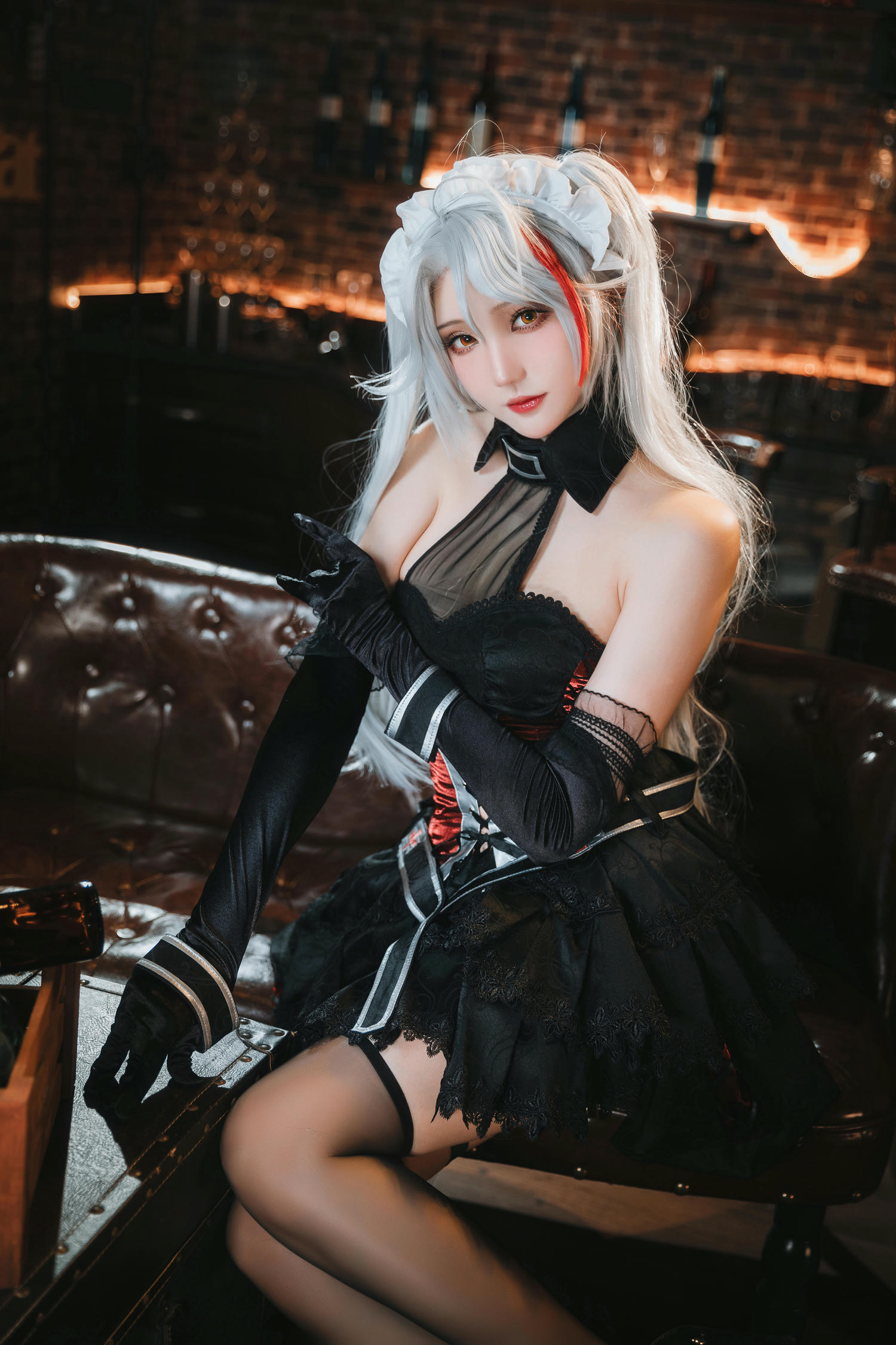 瓜希酱 NO.052 碧蓝航线 欧根亲王沉醉于夜 [20P-150MB]_第1集