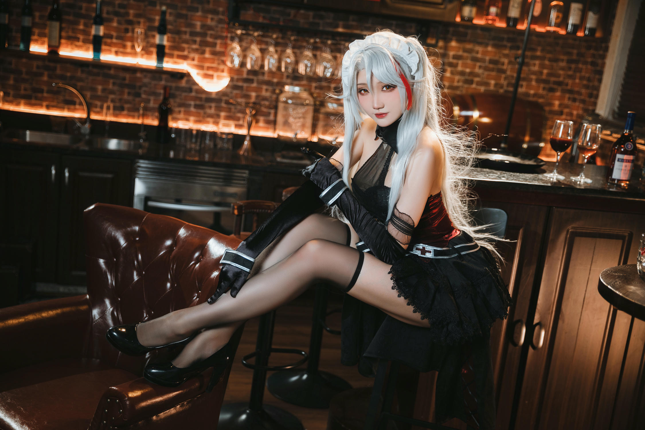 瓜希酱 NO.052 碧蓝航线 欧根亲王沉醉于夜 [20P-150MB]_第1集