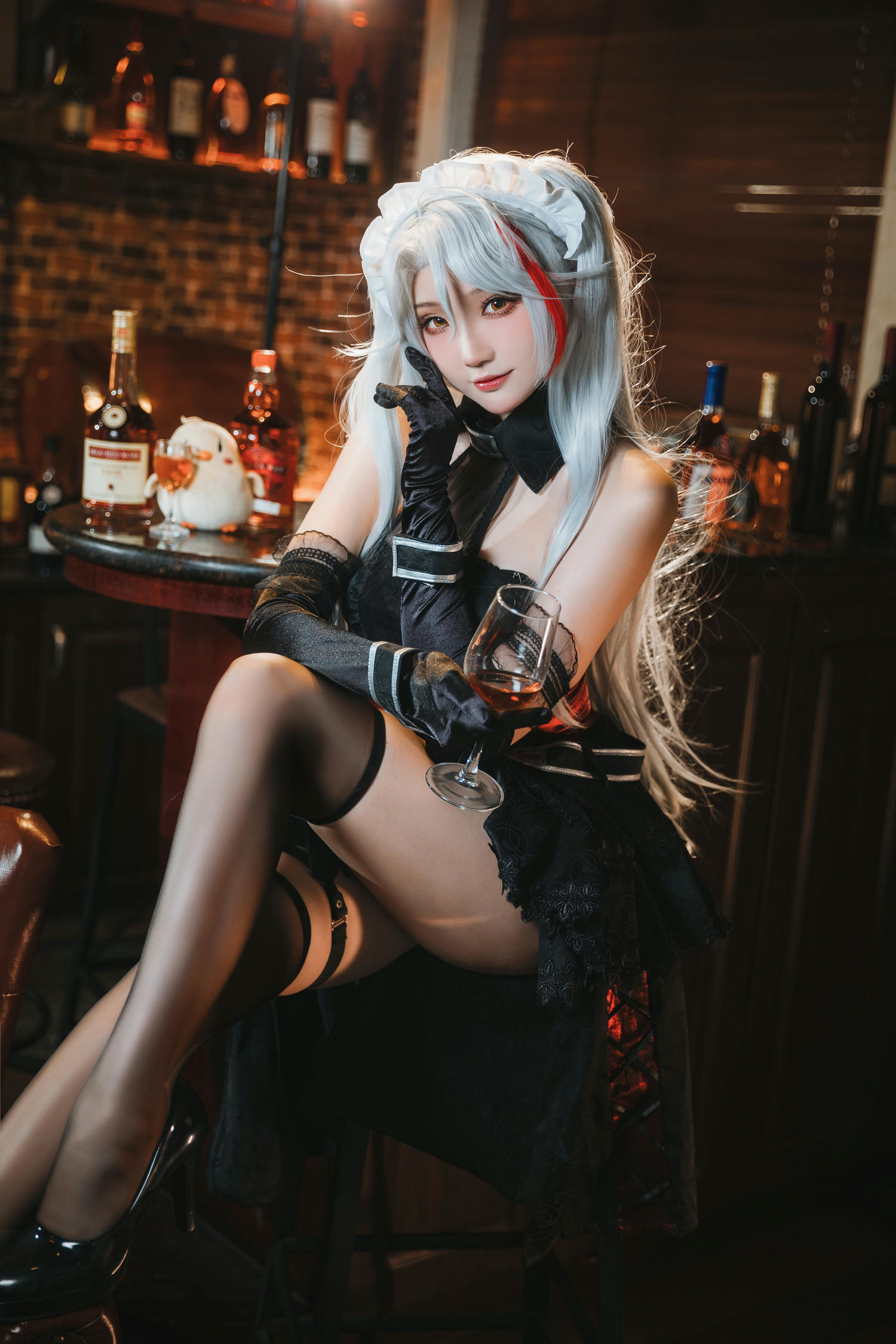 瓜希酱 NO.052 碧蓝航线 欧根亲王沉醉于夜 [20P-150MB]_第1集