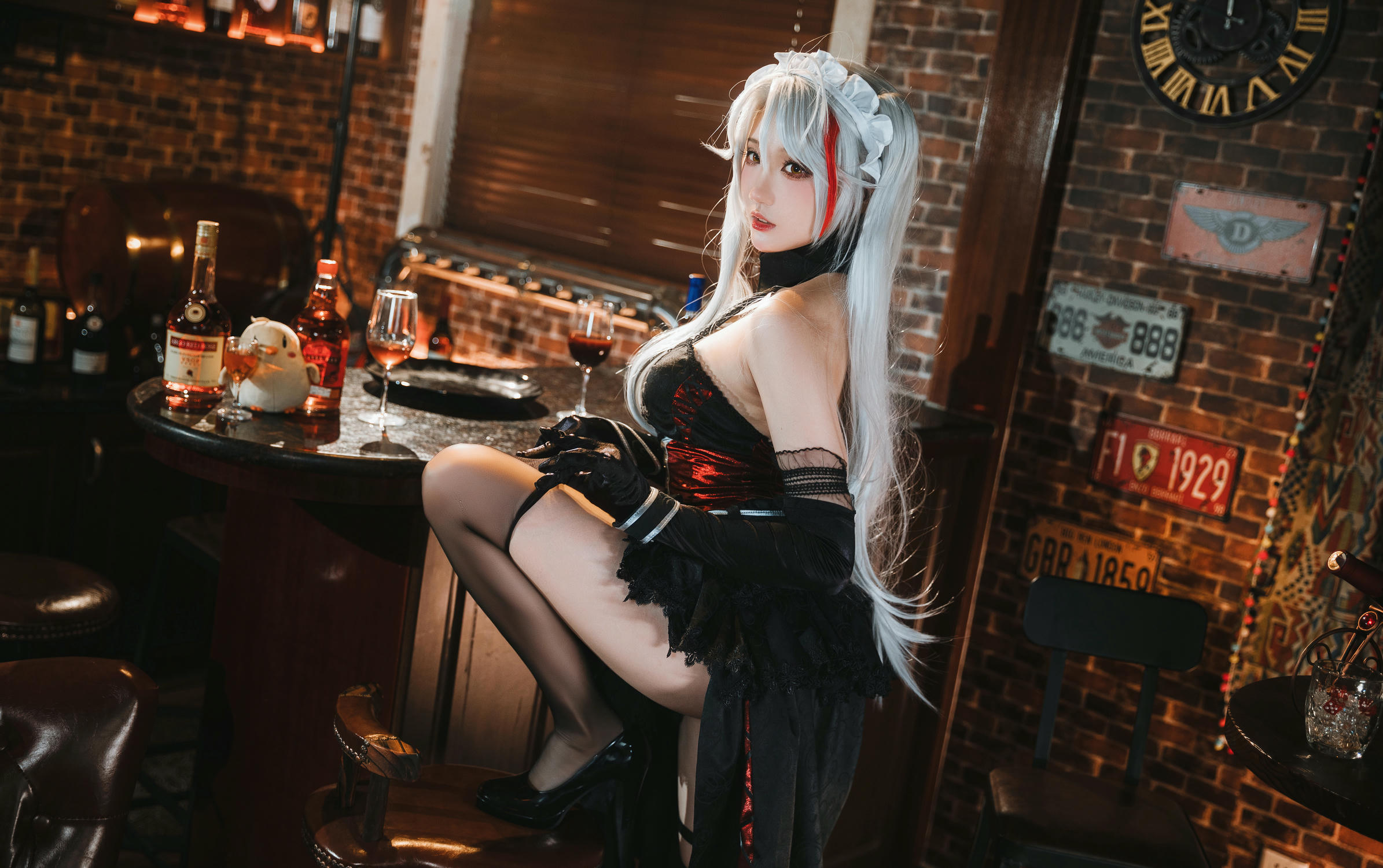 瓜希酱 NO.052 碧蓝航线 欧根亲王沉醉于夜 [20P-150MB]_第1集