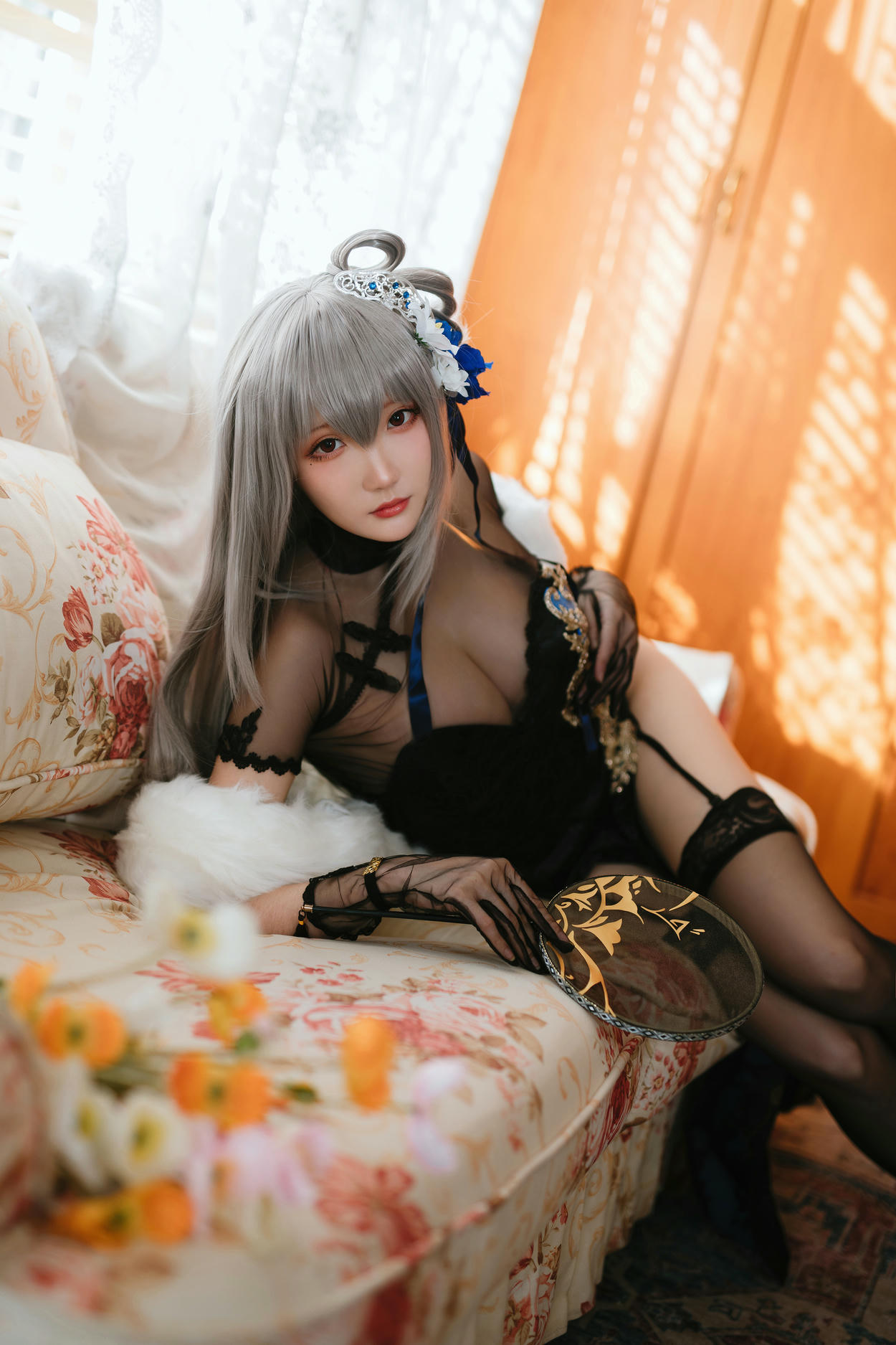 瓜希酱 NO.059 碧蓝航线 路易九世旗袍 [18P-83MB]_第1集