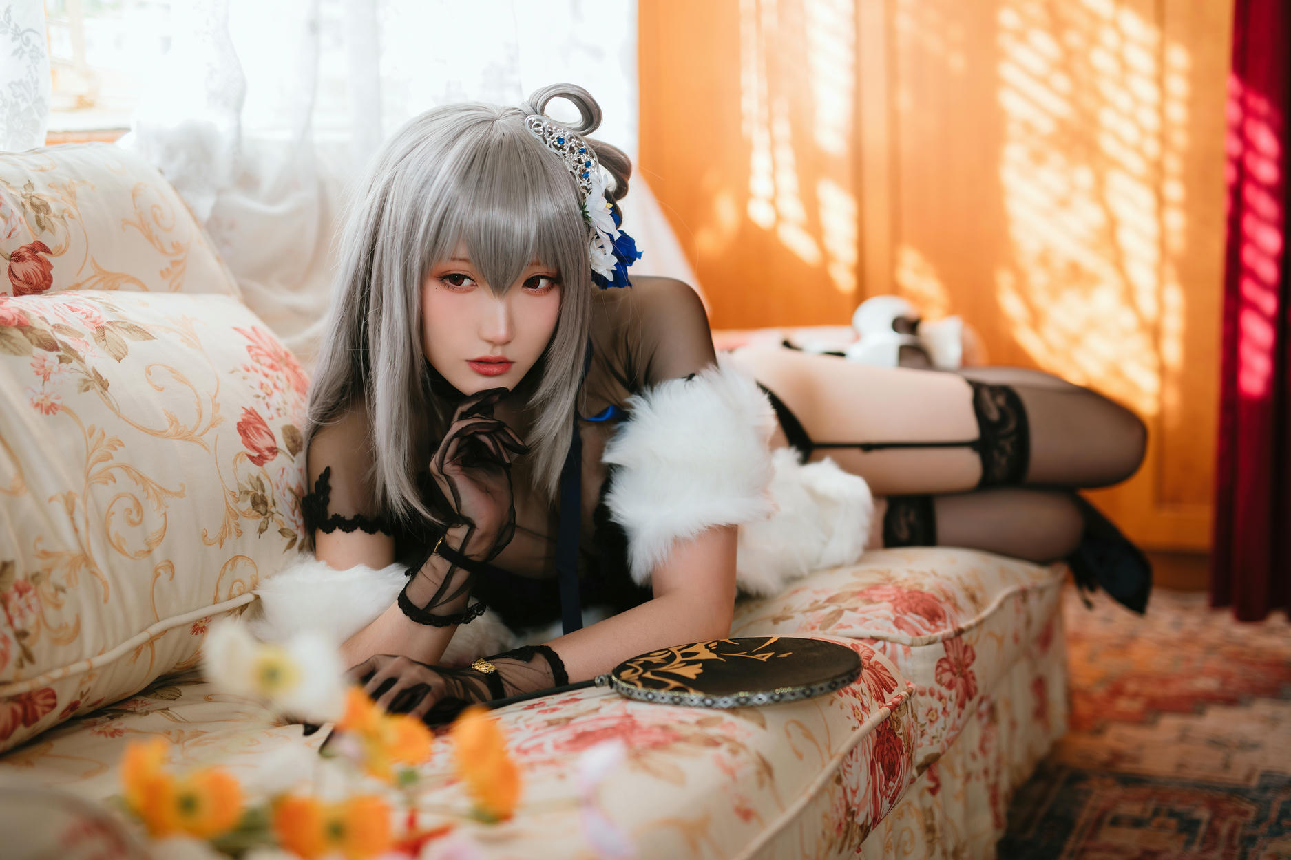 瓜希酱 NO.059 碧蓝航线 路易九世旗袍 [18P-83MB]_第1集