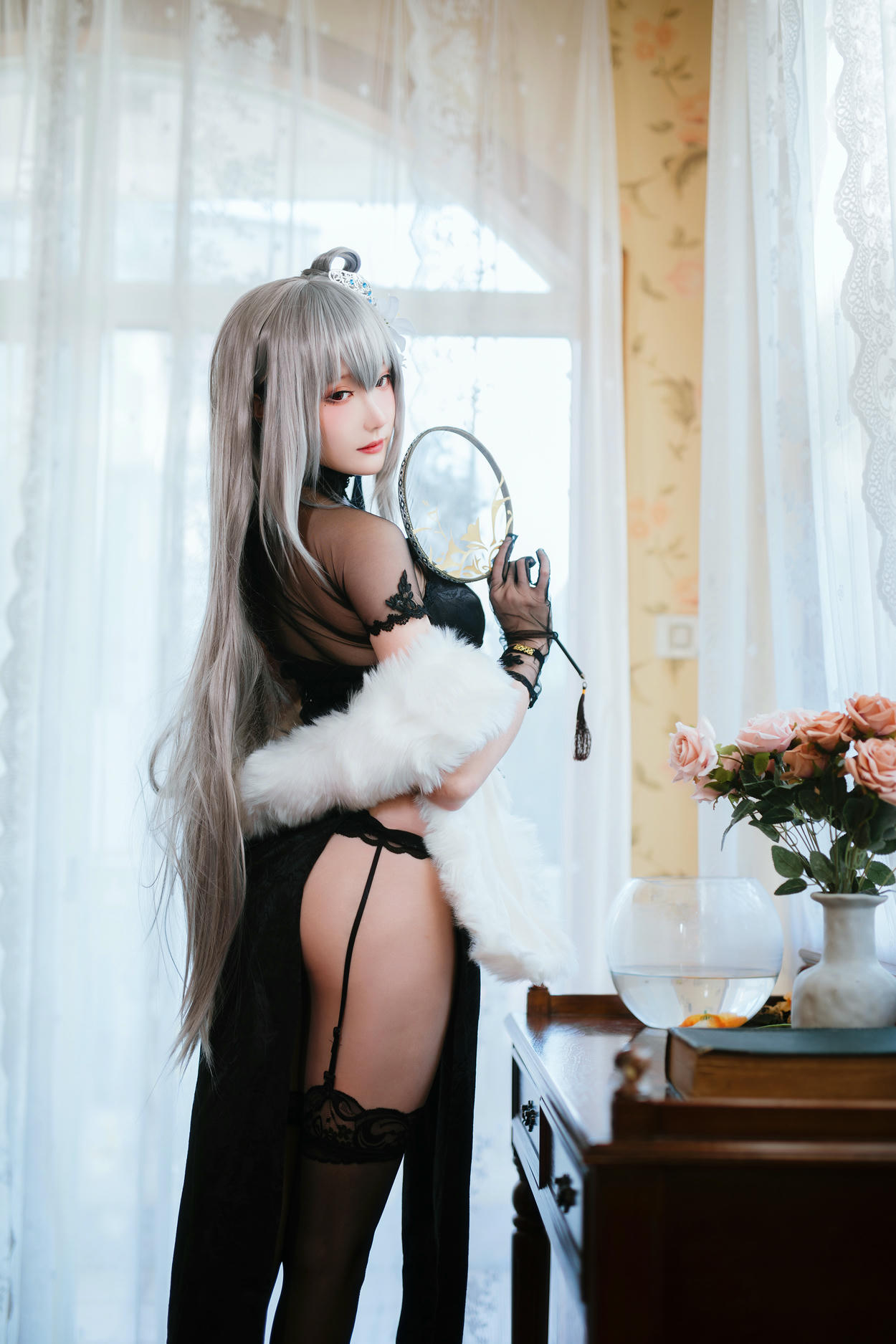 瓜希酱 NO.059 碧蓝航线 路易九世旗袍 [18P-83MB]_第1集