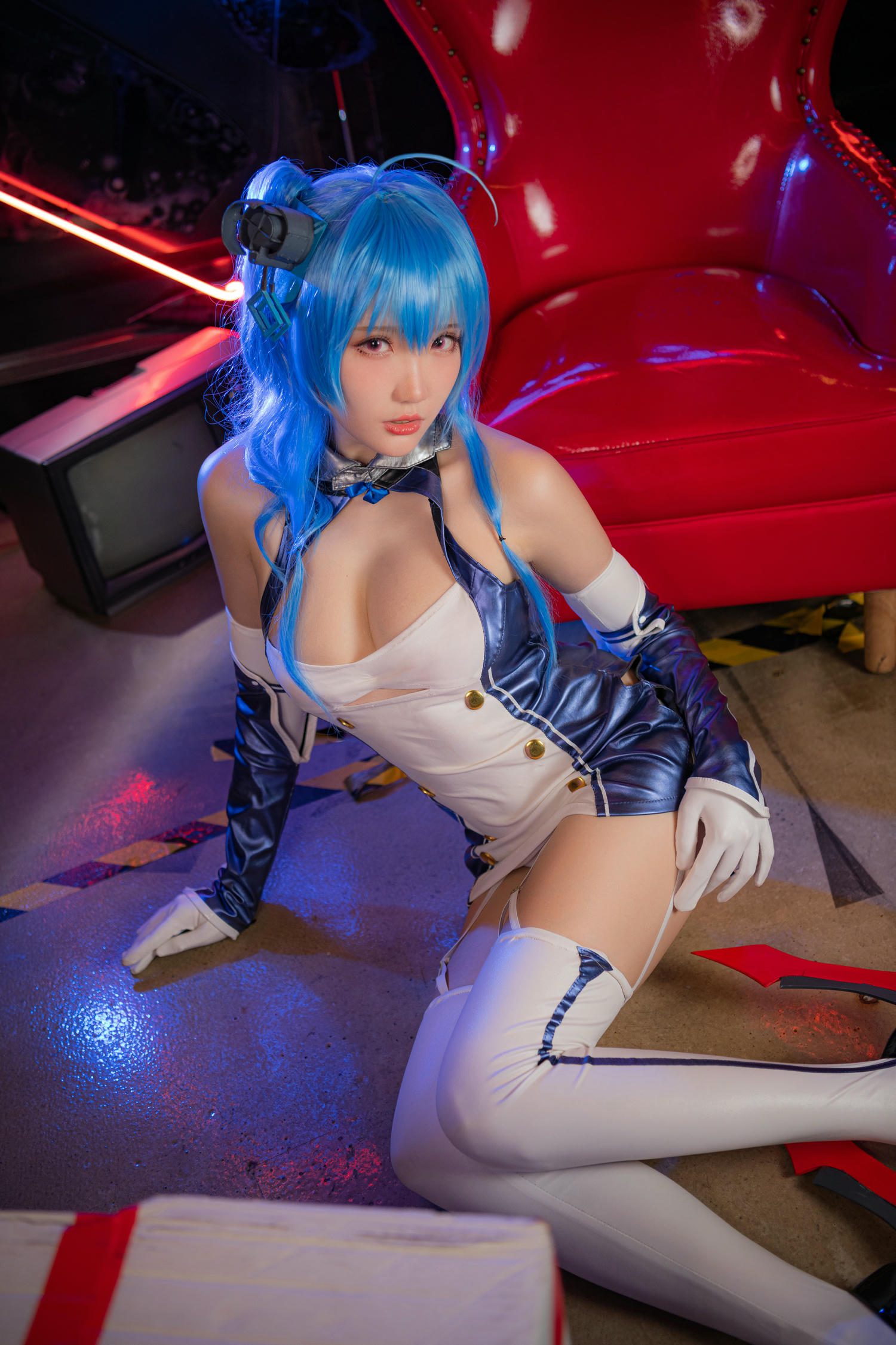 瓜希酱 NO.060 碧蓝航线 圣路易斯原皮 [21P-117MB]_第2集