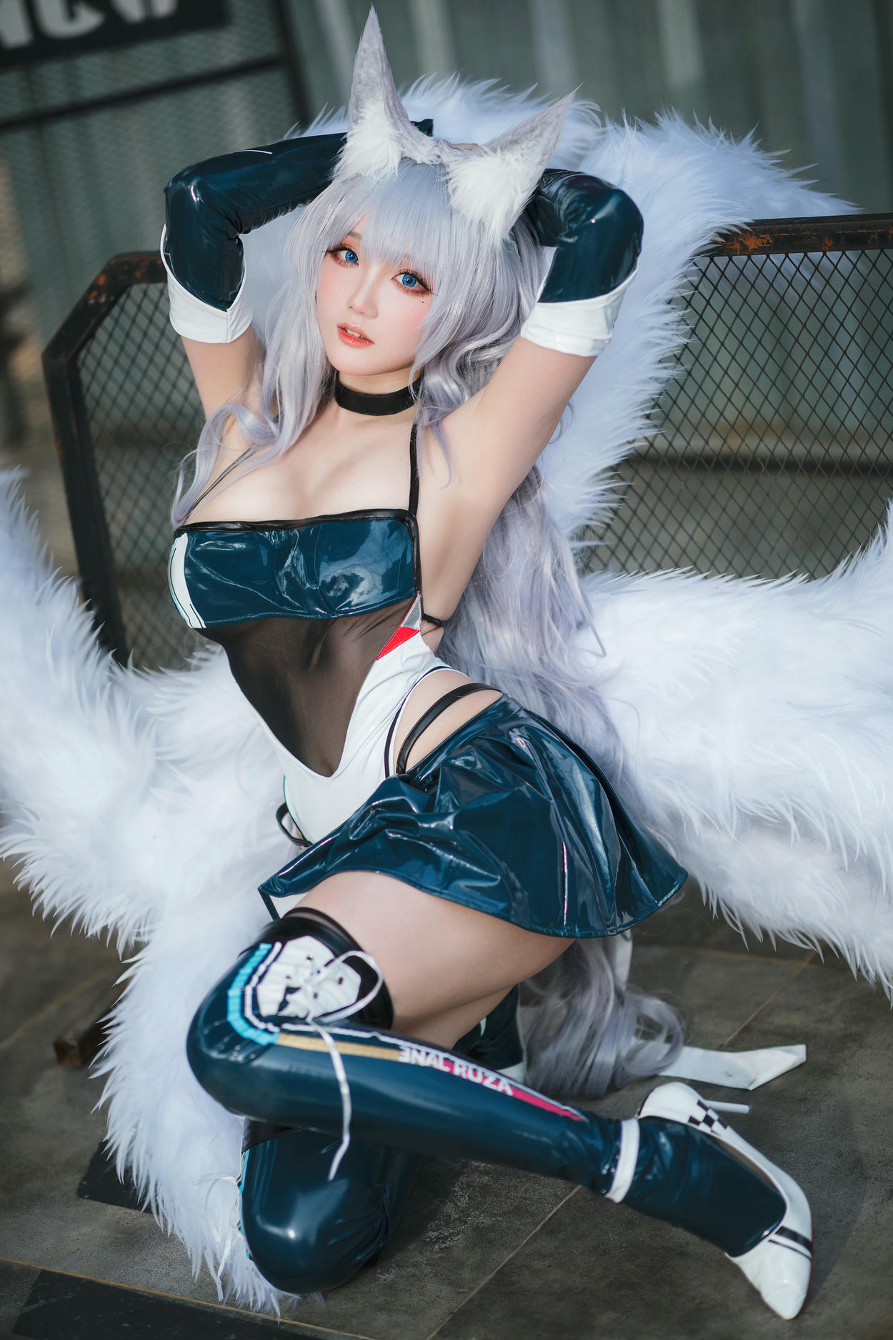 瓜希酱 NO.062 碧蓝航线 信浓赛车 [16P-82MB]_第1集