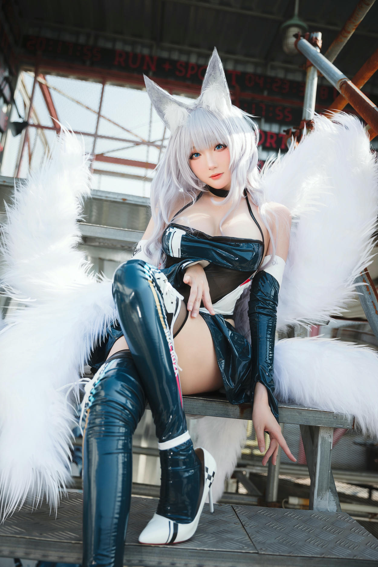 瓜希酱 NO.062 碧蓝航线 信浓赛车 [16P-82MB]_第1集