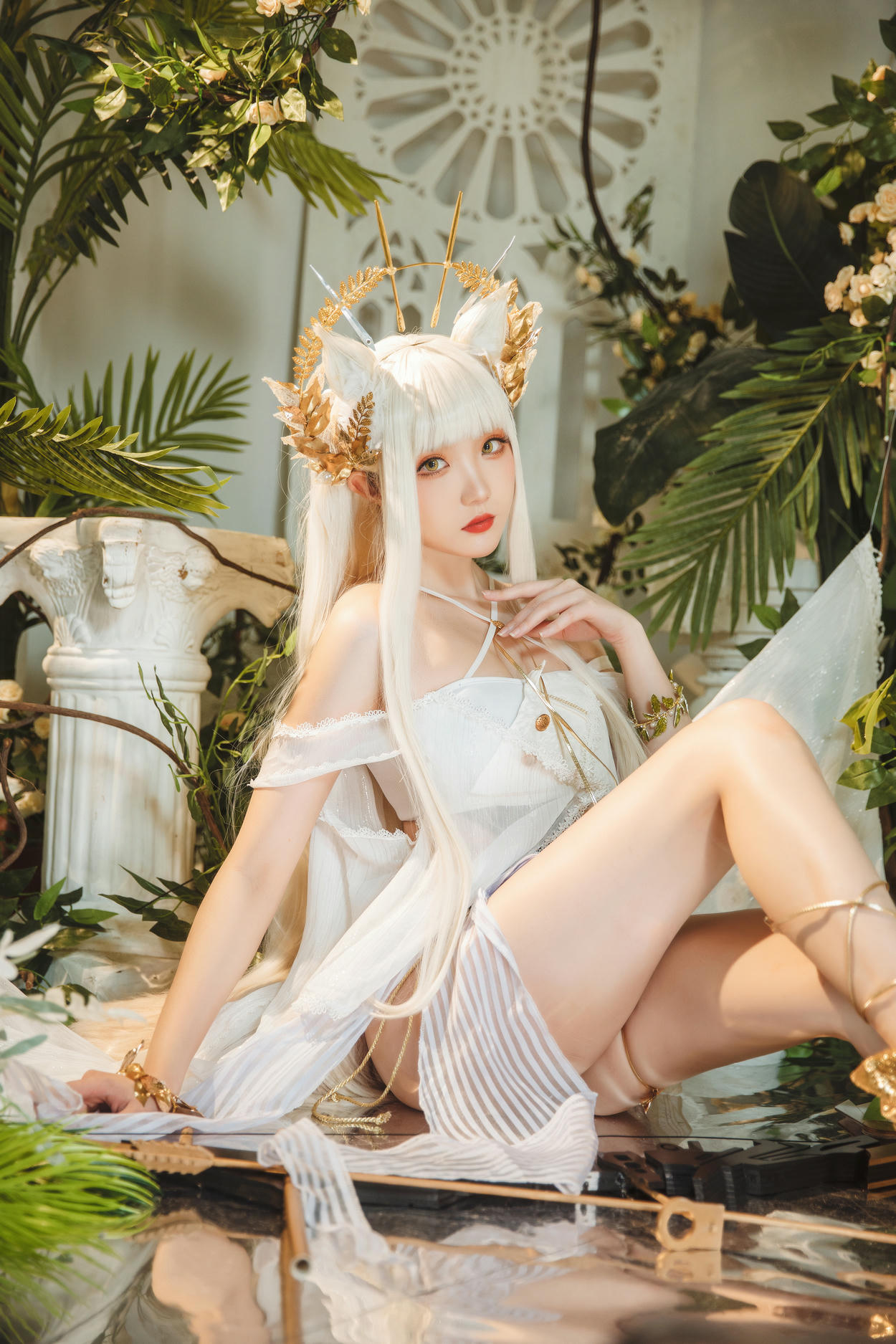 瓜希酱 NO.066 明日方舟 白金泳装 (Platinum) [25P-159MB]_第1集