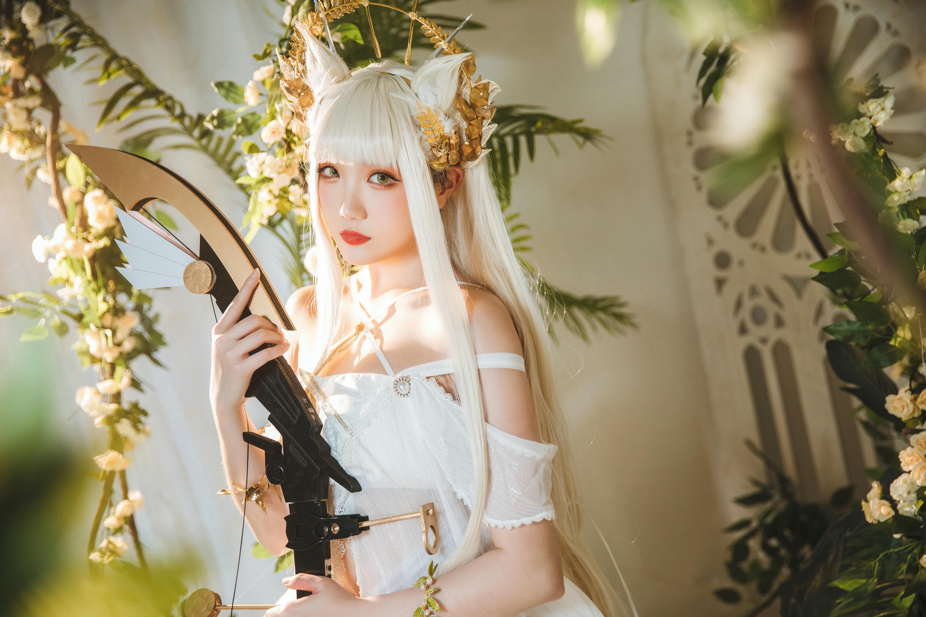 瓜希酱 NO.066 明日方舟 白金泳装 (Platinum) [25P-159MB]_第1集