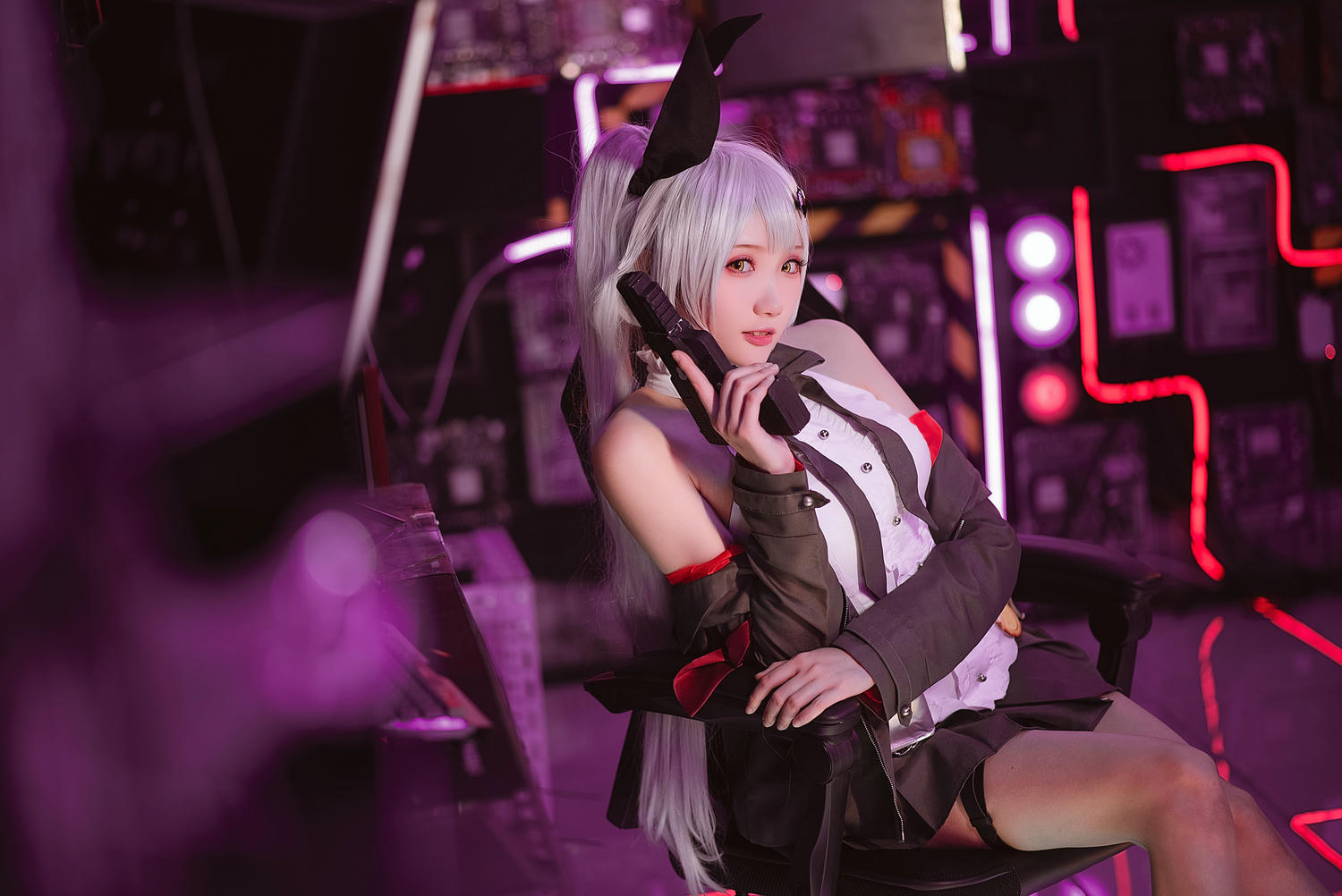 瓜希酱 NO.069 少女前线 FN-57 Five-seveN [22P-127MB]_第1集