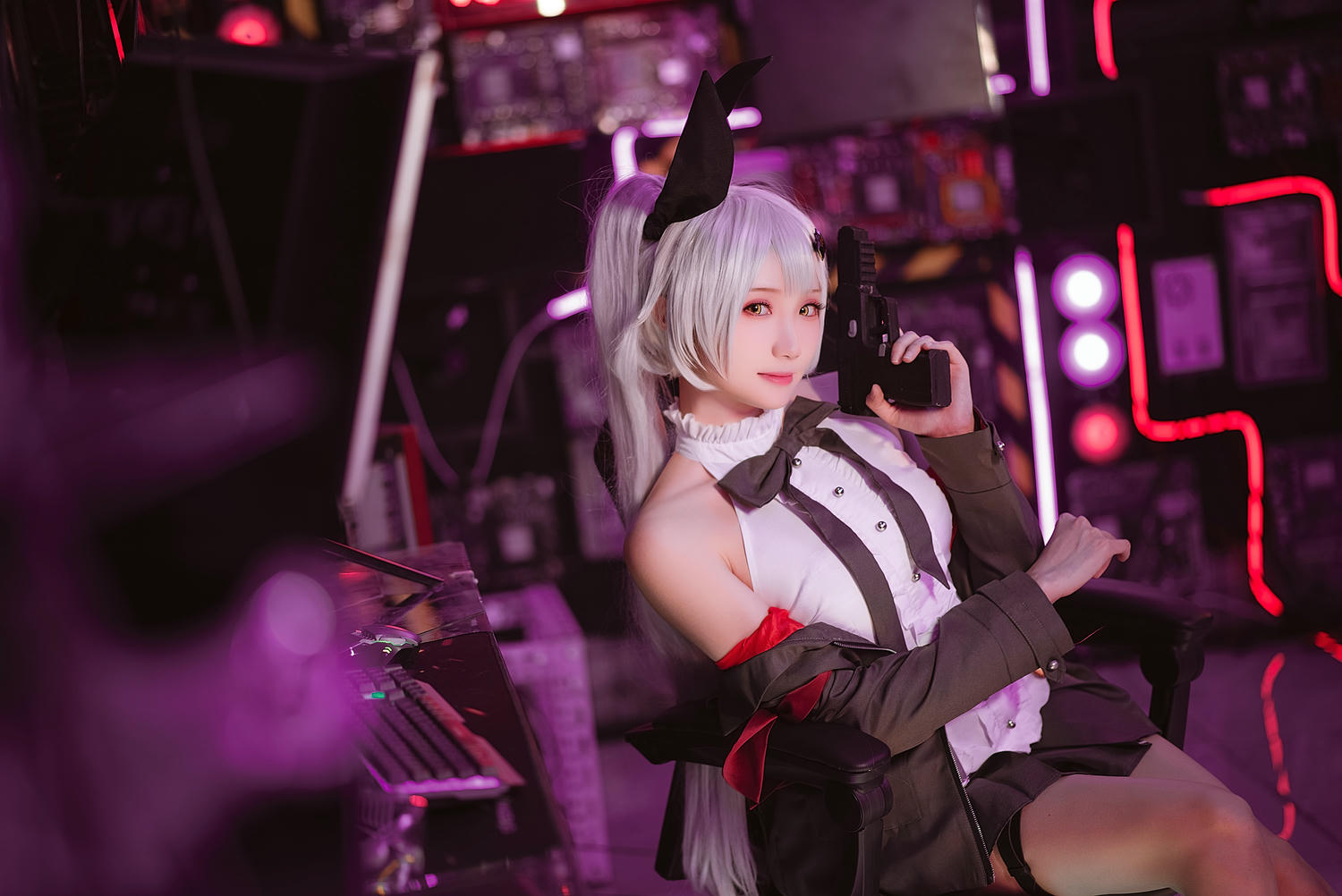 瓜希酱 NO.069 少女前线 FN-57 Five-seveN [22P-127MB]_第1集