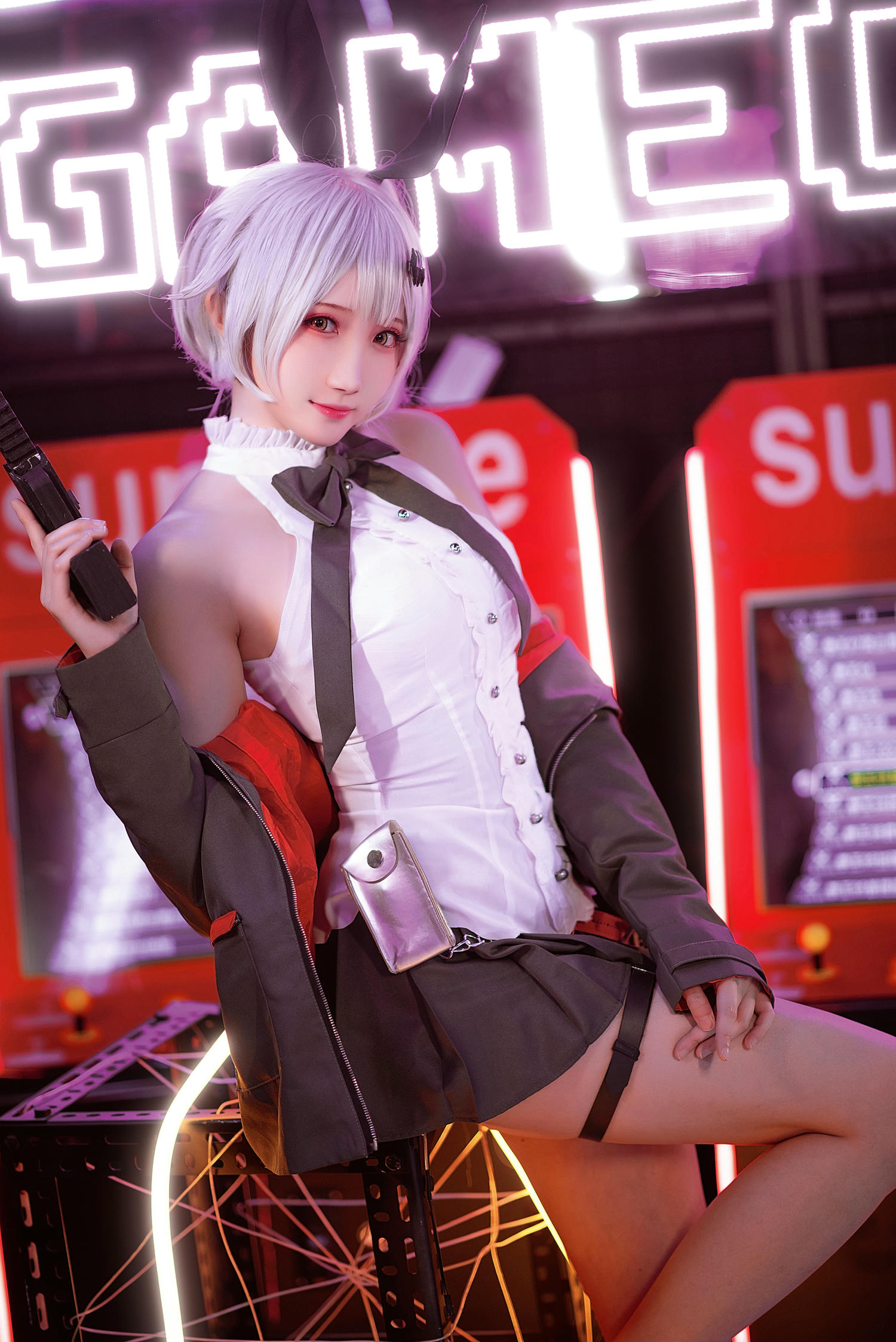 瓜希酱 NO.069 少女前线 FN-57 Five-seveN [22P-127MB]_第1集
