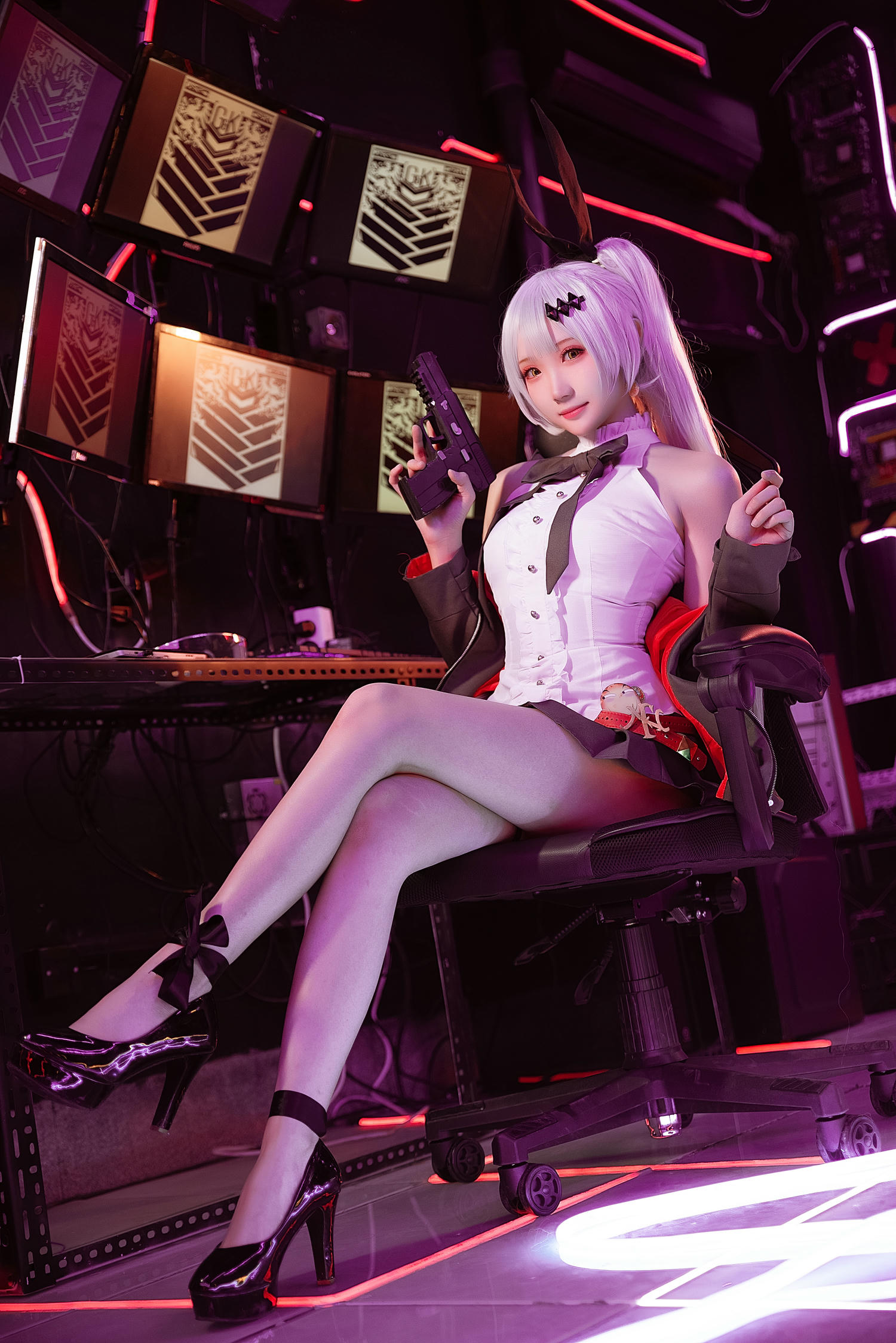 瓜希酱 NO.069 少女前线 FN-57 Five-seveN [22P-127MB]_第1集