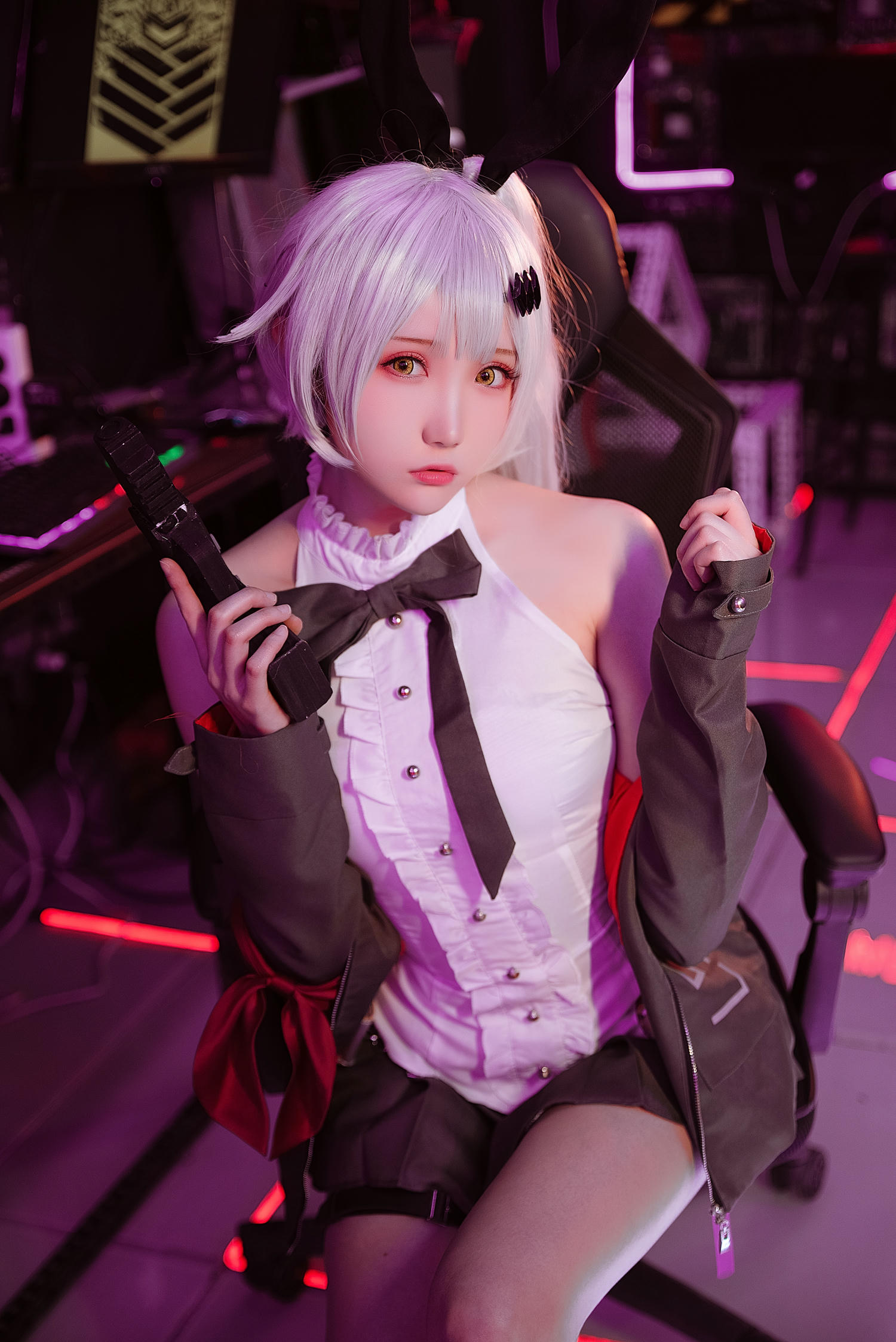 瓜希酱 NO.069 少女前线 FN-57 Five-seveN [22P-127MB]_第1集