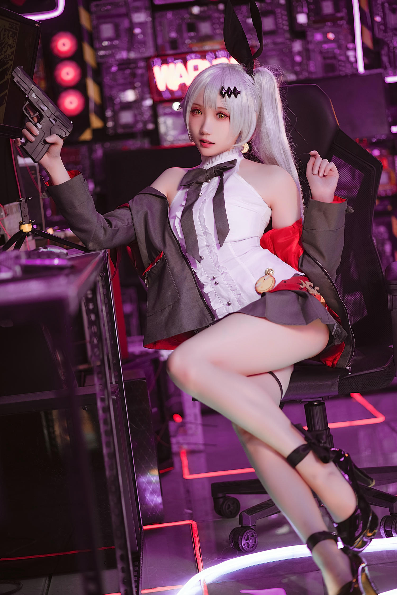 瓜希酱 NO.069 少女前线 FN-57 Five-seveN [22P-127MB]_第1集