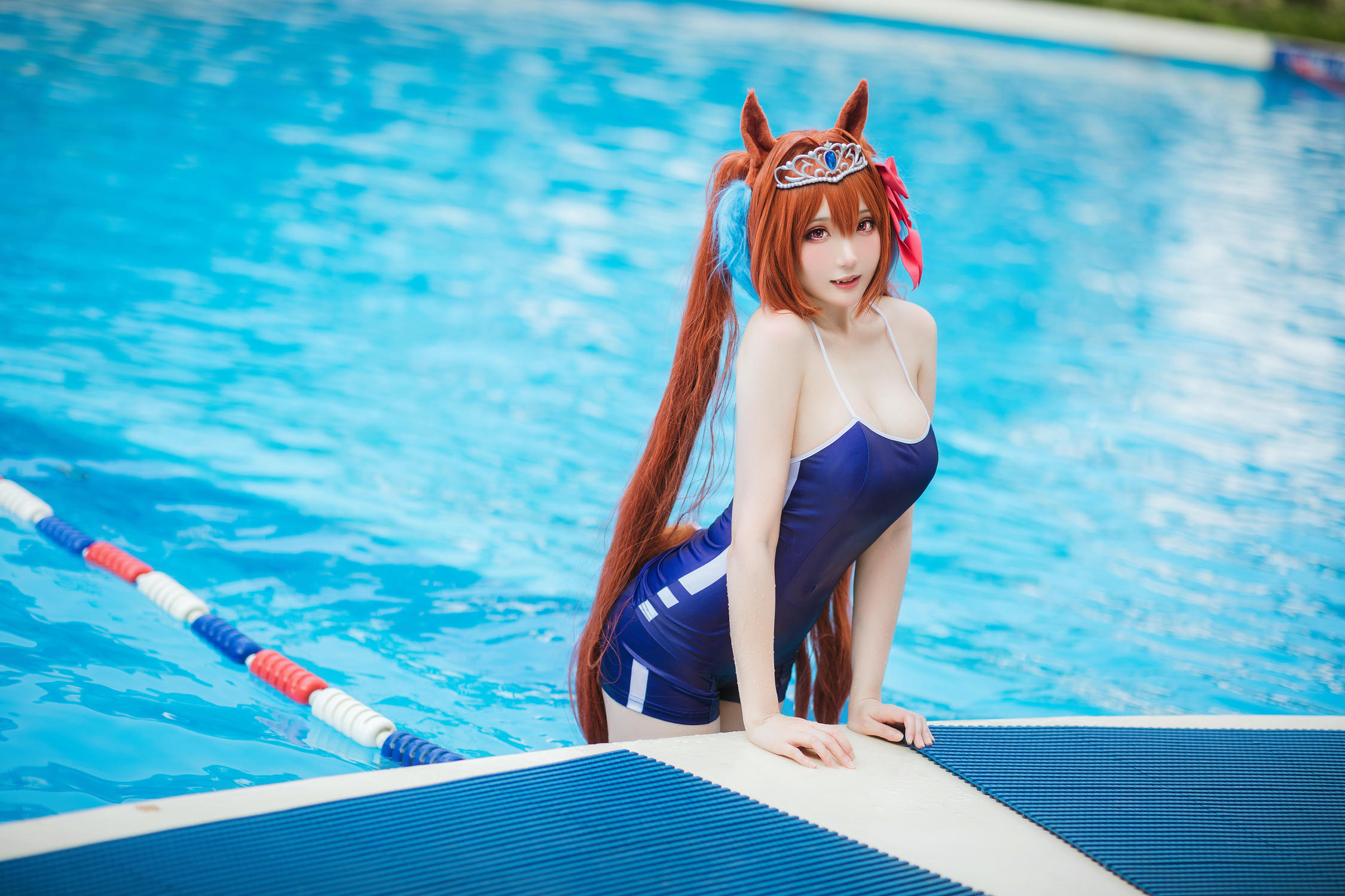 瓜希酱 NO.073 赛马娘大和赤骥电子档 [30P 205MB]_第1集