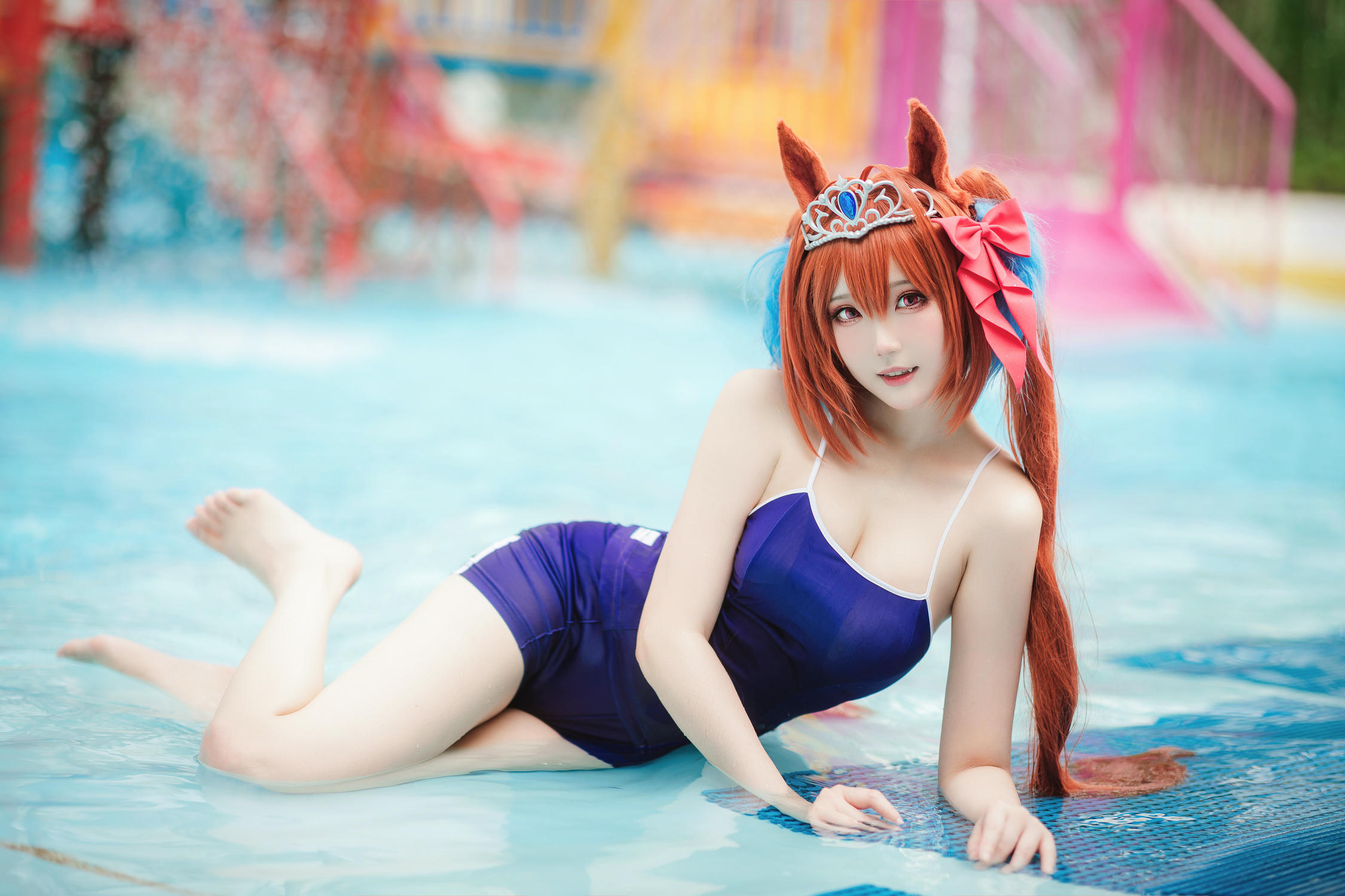 瓜希酱 NO.073 赛马娘大和赤骥电子档 [30P 205MB]_第1集