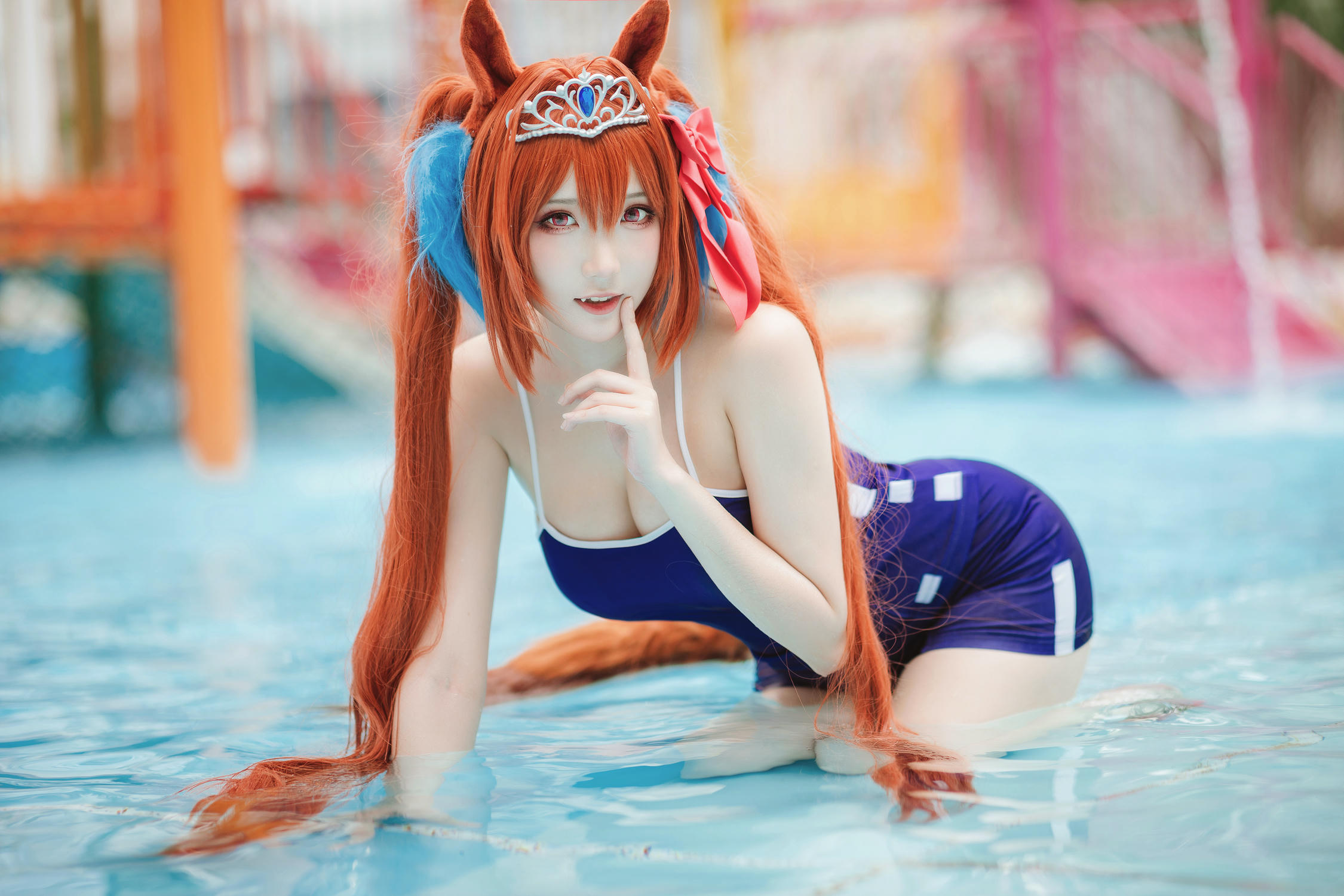 瓜希酱 NO.073 赛马娘大和赤骥电子档 [30P 205MB]_第1集