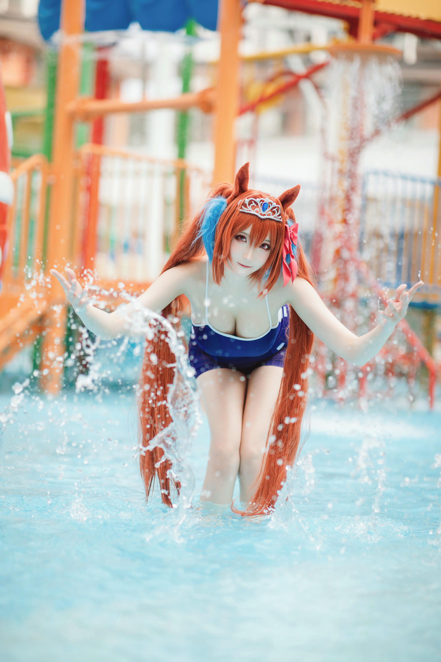 瓜希酱 NO.073 赛马娘大和赤骥电子档 [30P 205MB]_第1集