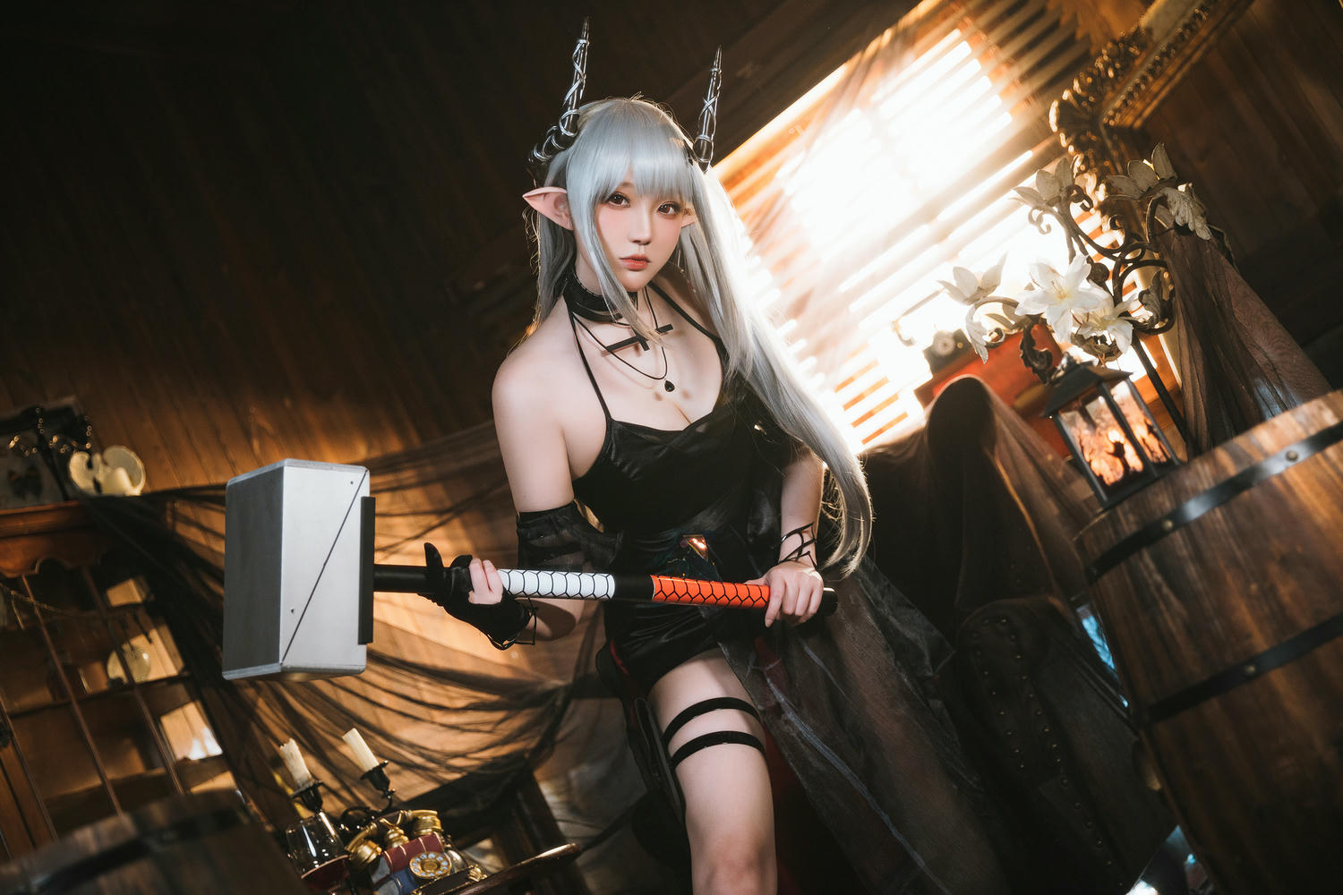 瓜希酱 NO.075 明日方舟 泥岩音律联觉-零号特工 [25P-100MB]_第1集