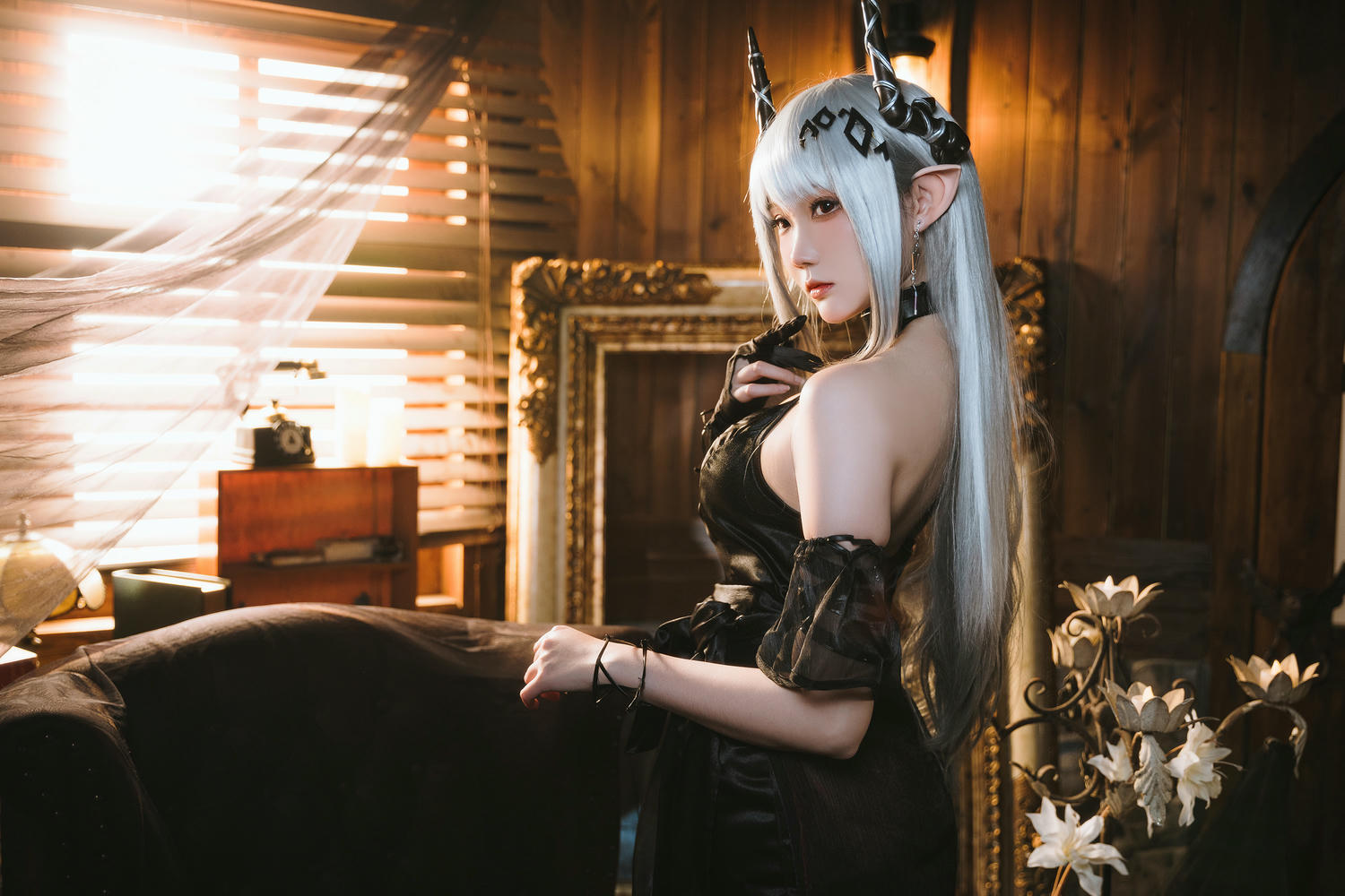 瓜希酱 NO.075 明日方舟 泥岩音律联觉-零号特工 [25P-100MB]_第1集