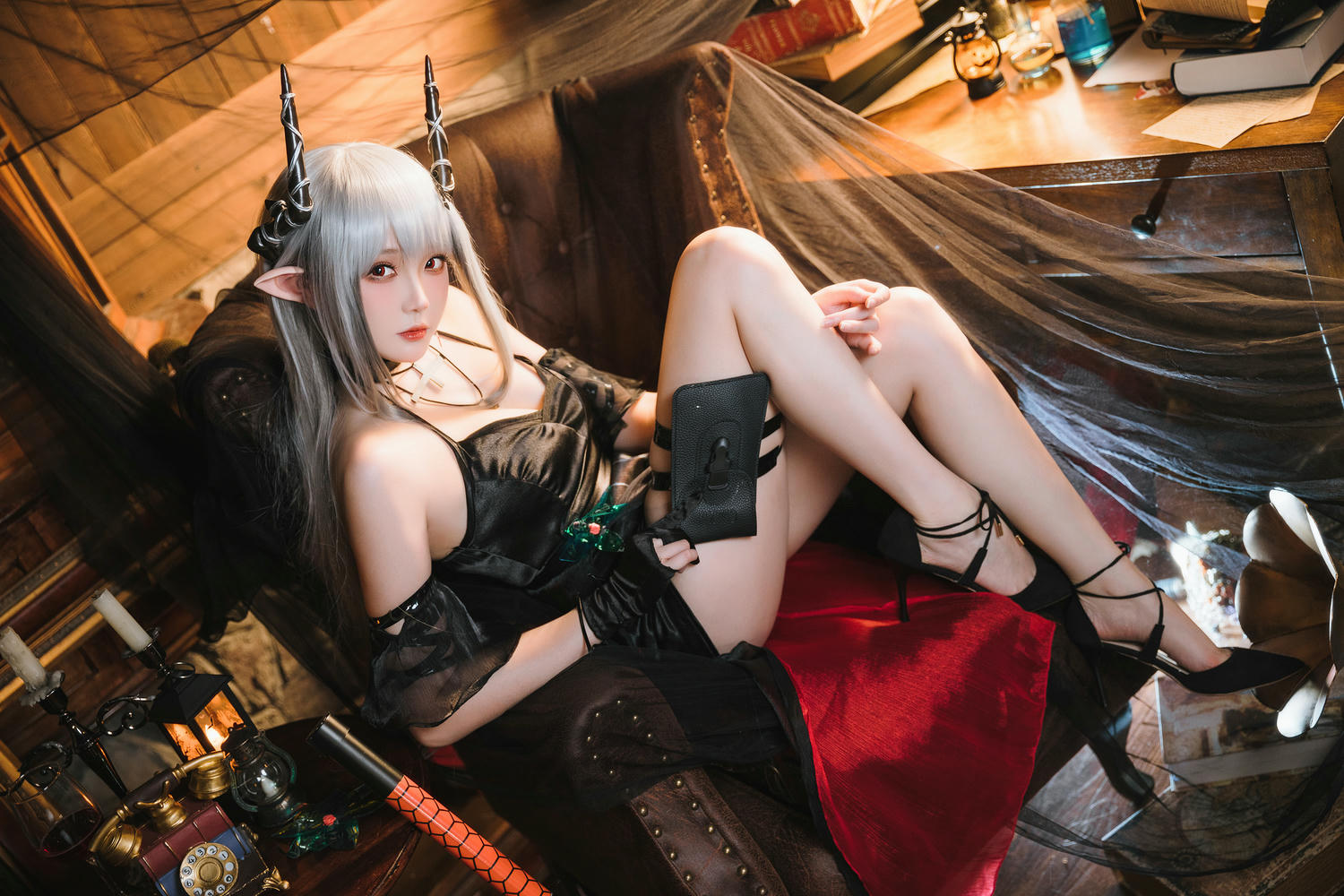 瓜希酱 NO.075 明日方舟 泥岩音律联觉-零号特工 [25P-100MB]_第1集