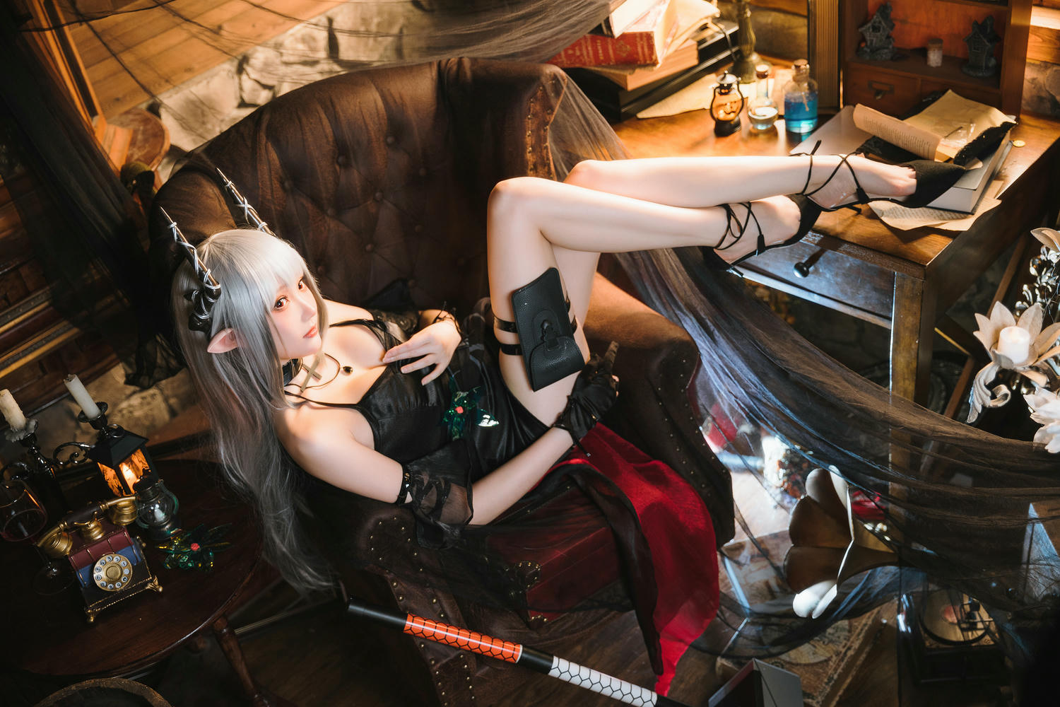 瓜希酱 NO.075 明日方舟 泥岩音律联觉-零号特工 [25P-100MB]_第1集