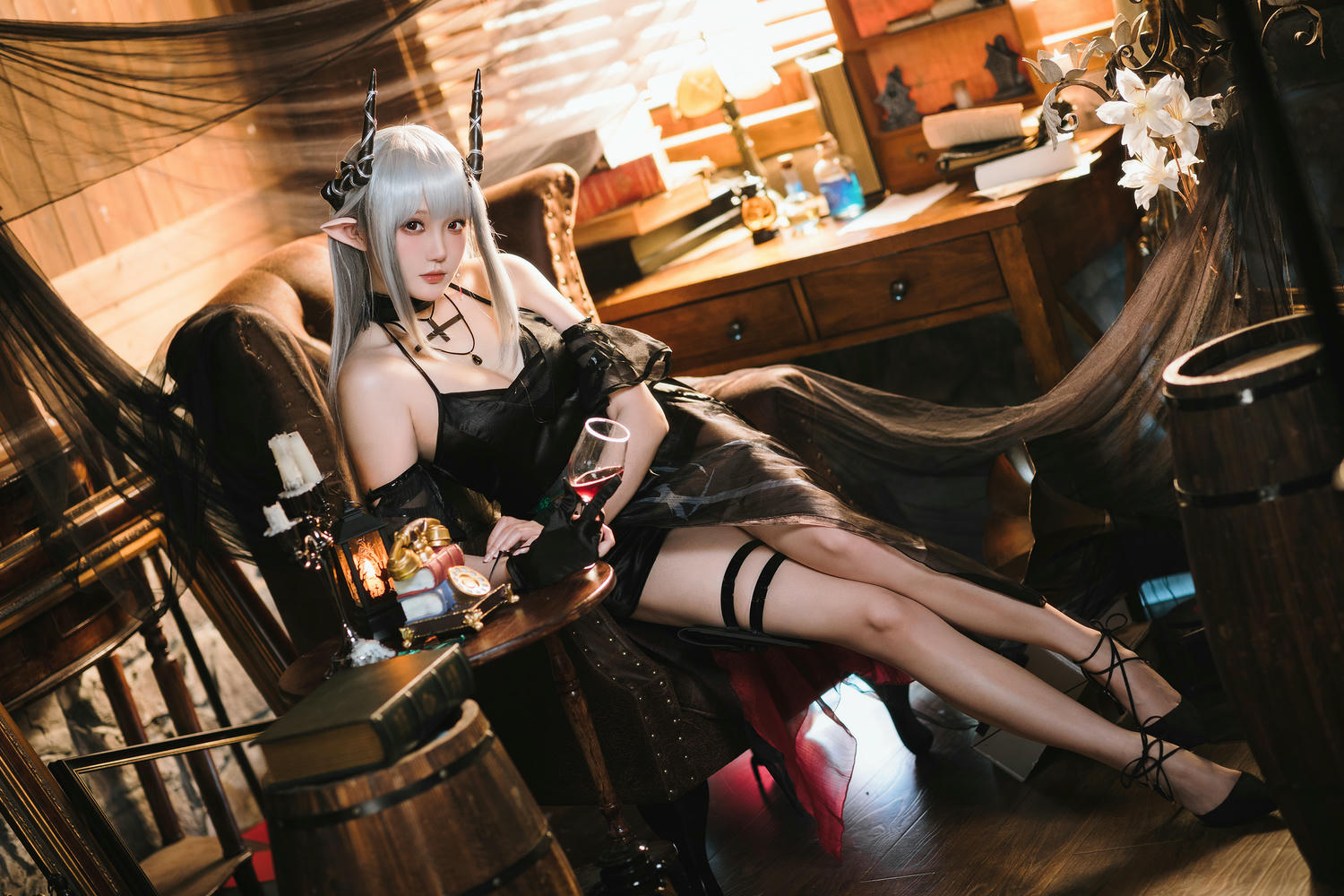 瓜希酱 NO.075 明日方舟 泥岩音律联觉-零号特工 [25P-100MB]_第1集