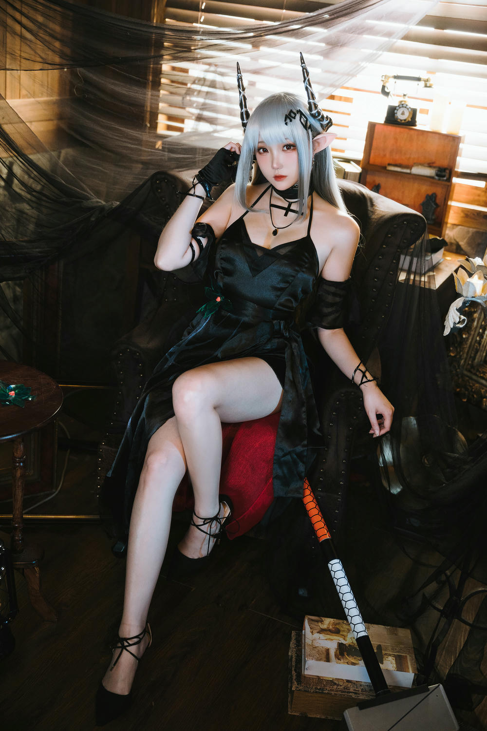 瓜希酱 NO.075 明日方舟 泥岩音律联觉-零号特工 [25P-100MB]_第1集