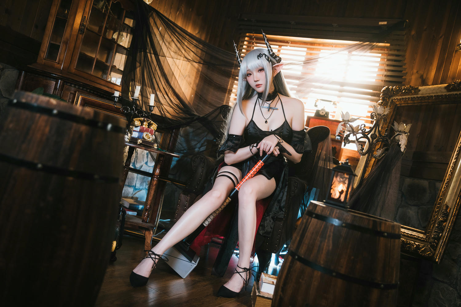 瓜希酱 NO.075 明日方舟 泥岩音律联觉-零号特工 [25P-100MB]_第1集