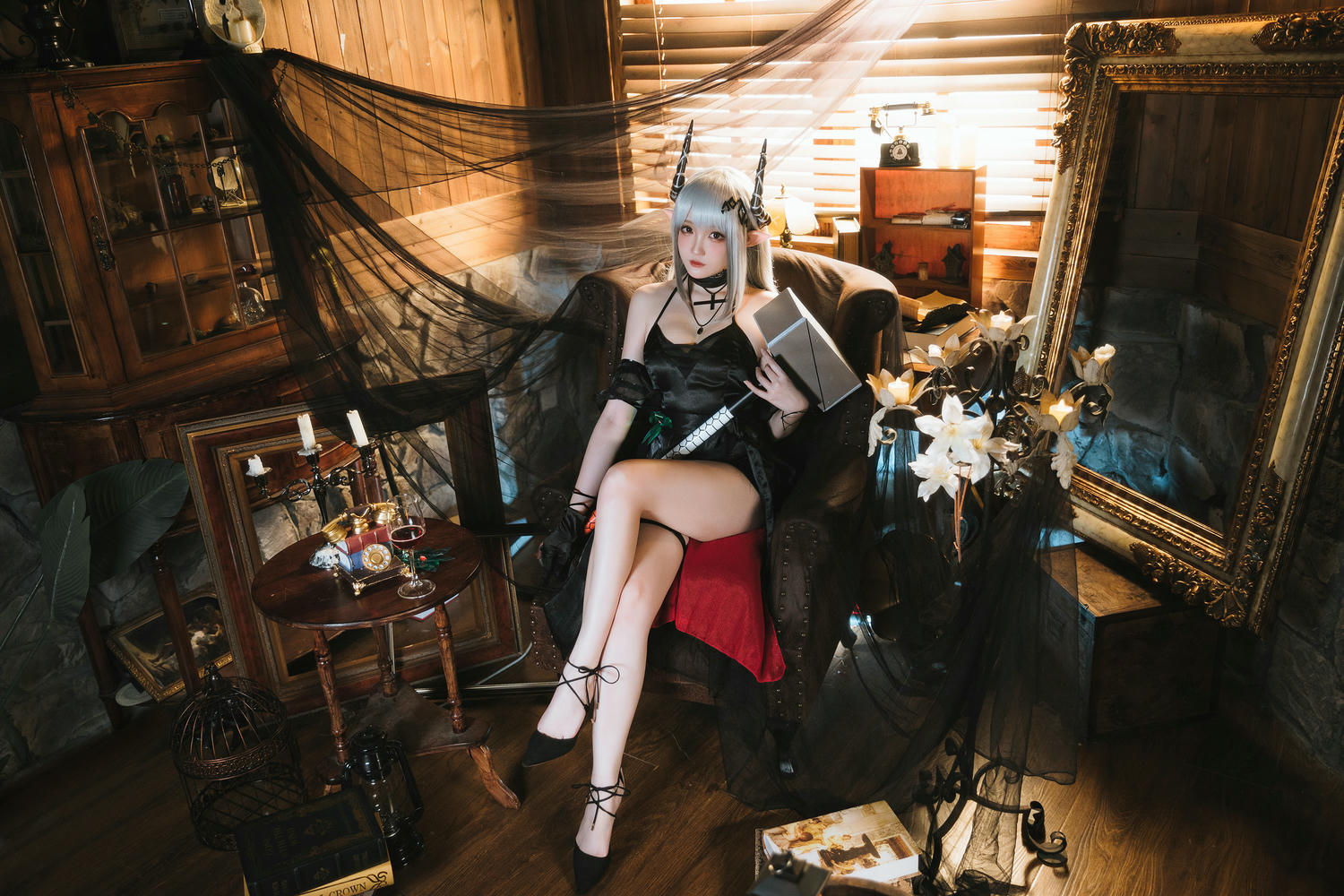 瓜希酱 NO.075 明日方舟 泥岩音律联觉-零号特工 [25P-100MB]_第1集